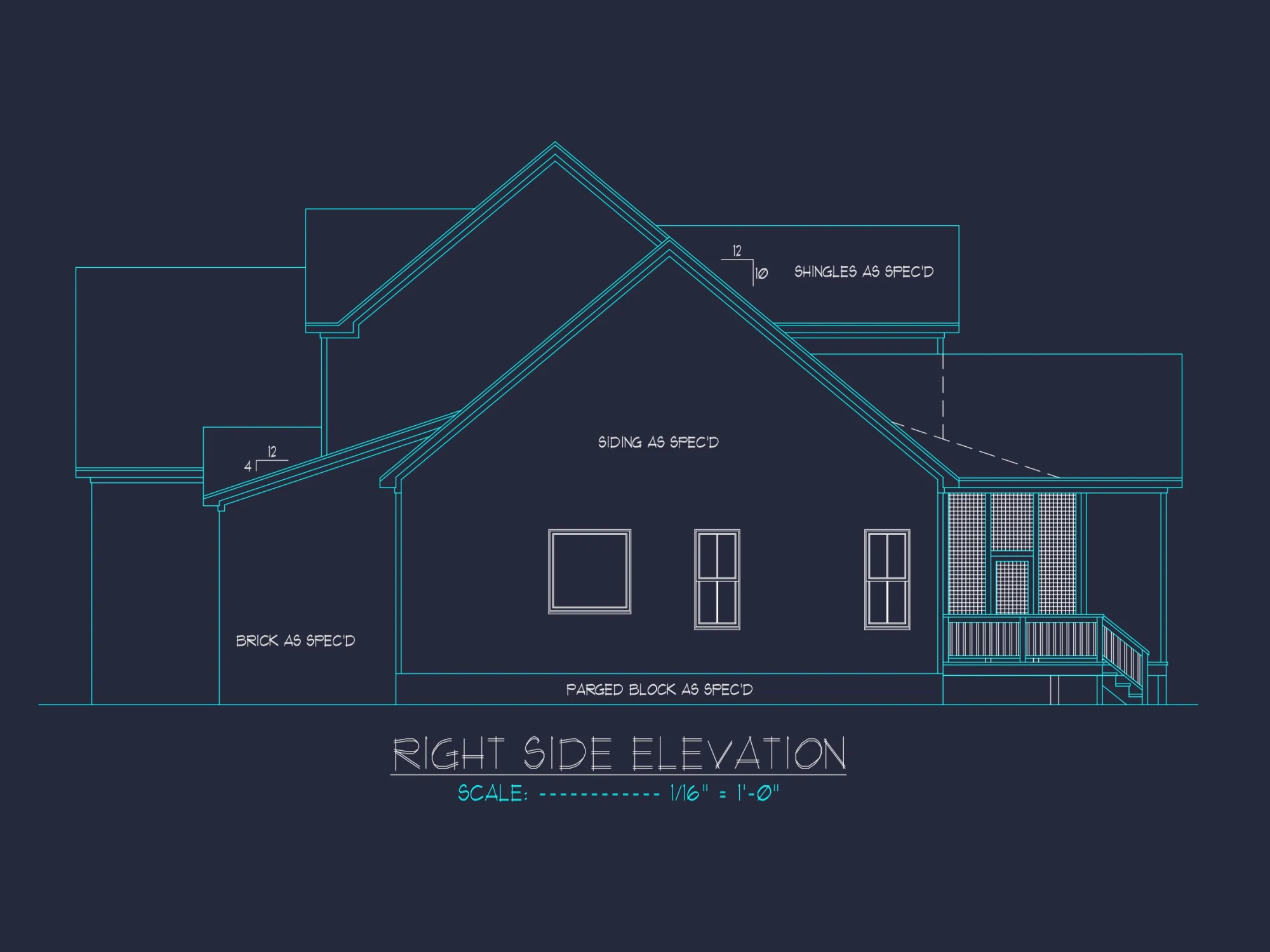 Spacious house Floor Plan with CAD Layout, Architecture Designs