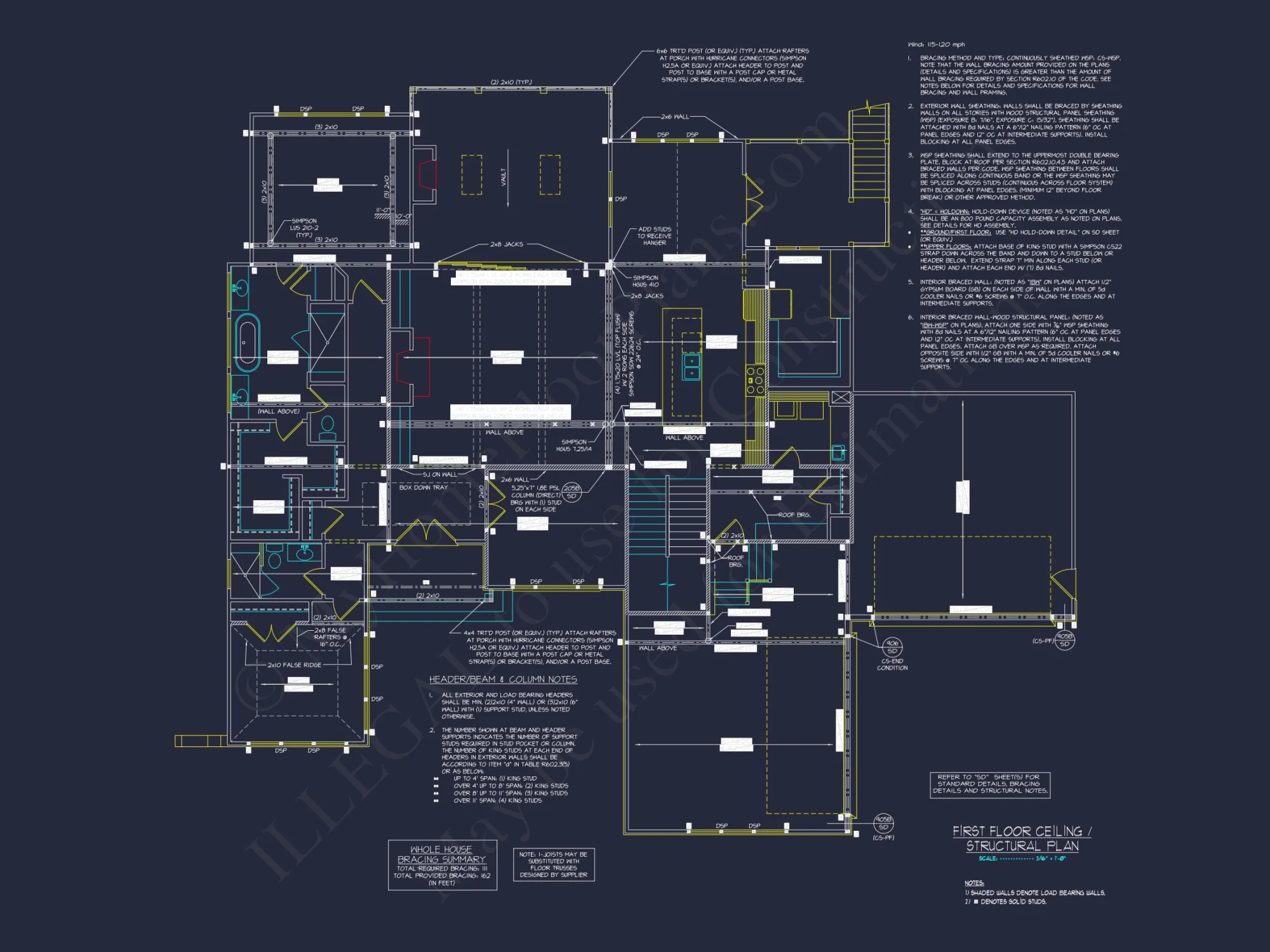 Spacious Transitional house Plan with 5, 903 Sq. Ft. Design