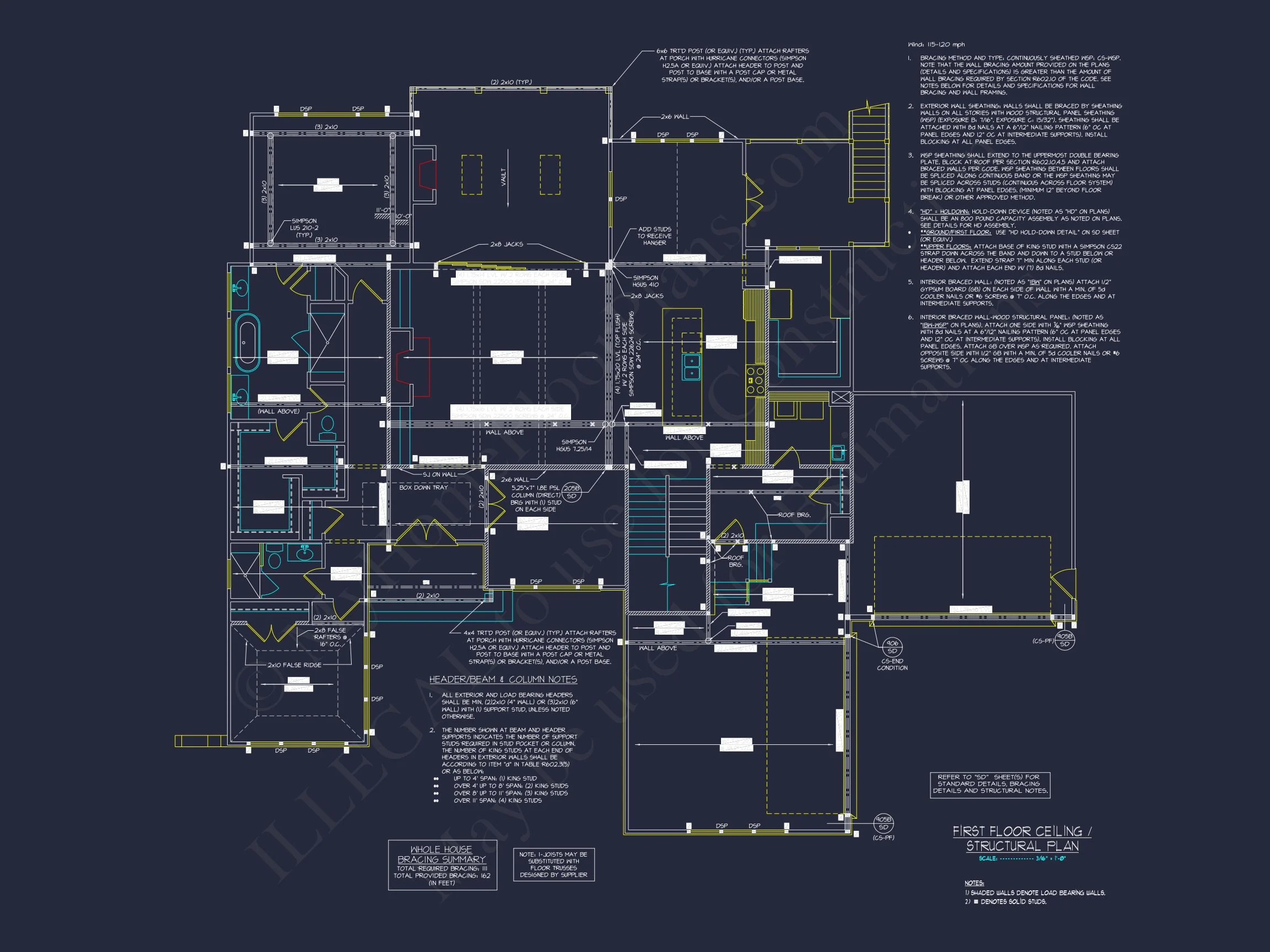 Spacious Transitional house Plan with 5, 903 Sq. Ft. Design
