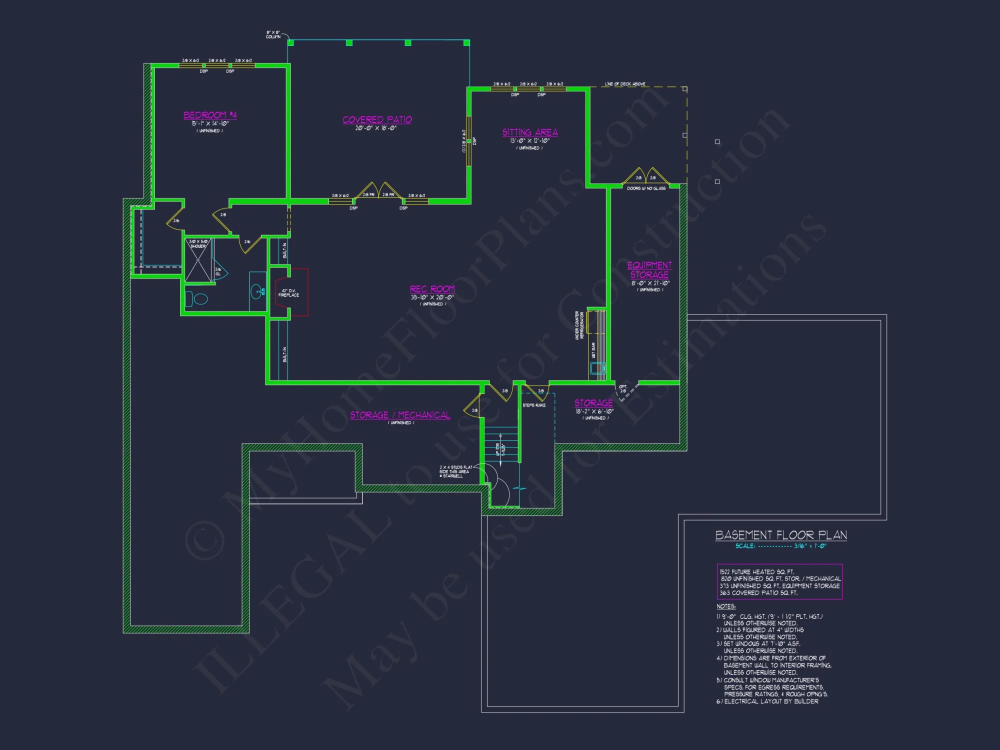 Spacious Transitional house Plan with 5, 903 Sq. Ft. Design