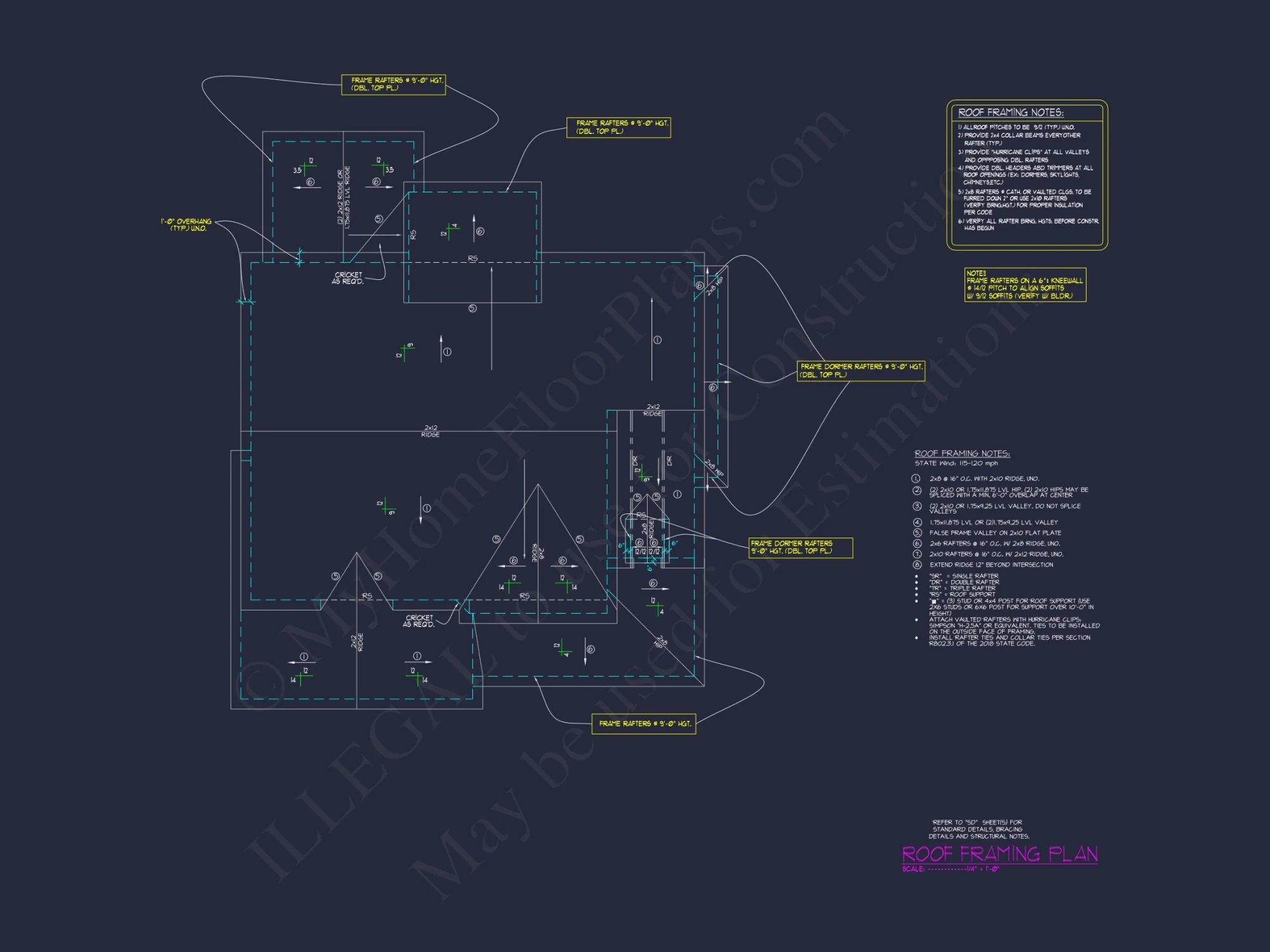 Spacious house Floor Plan with Blueprint & Modern Designs