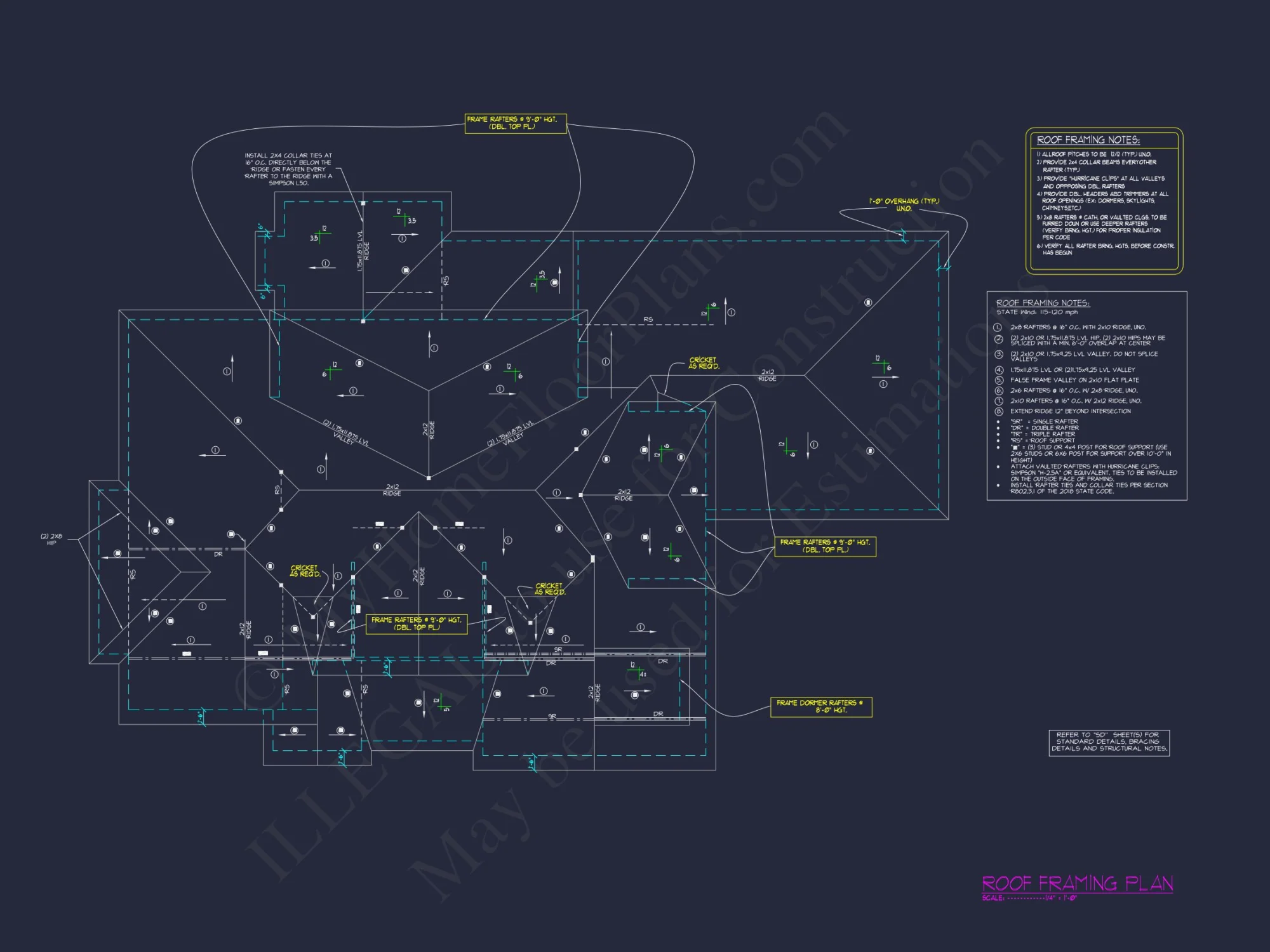 Traditional house Floor Plan with CAD Architecture Designs