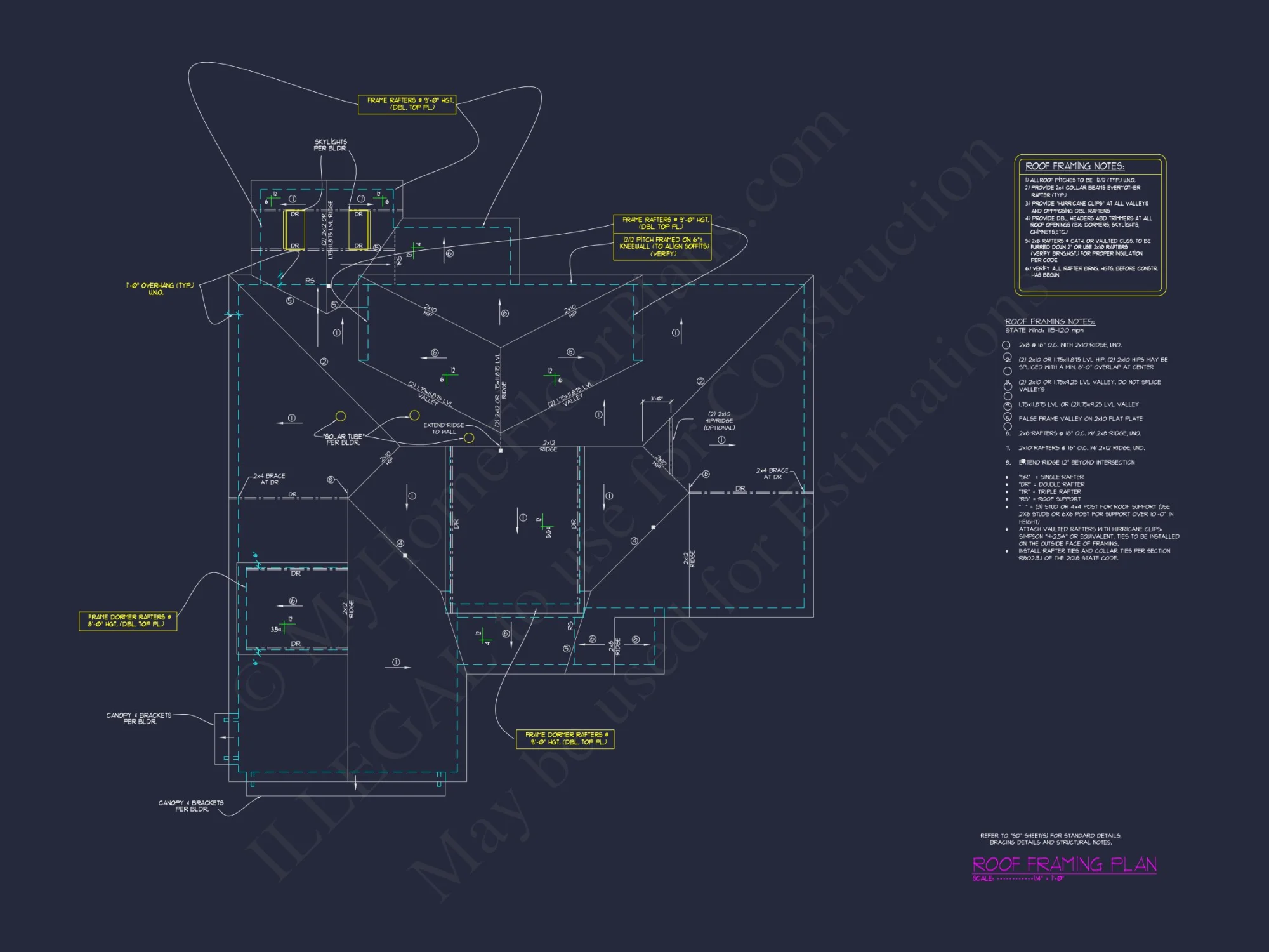 Luxurious 2-Story house Plan with Blueprints and CAD Designs