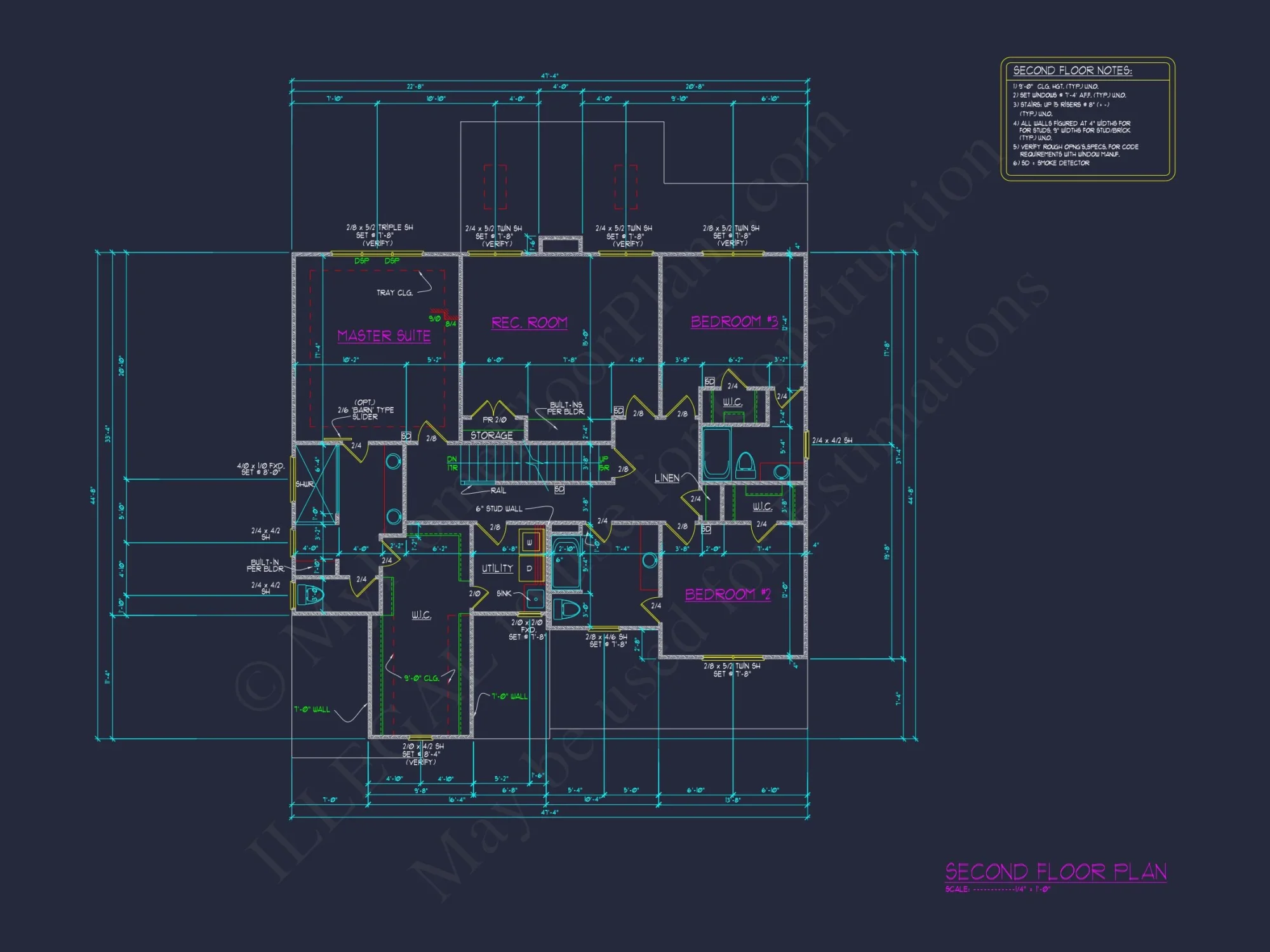 Beautiful Craftsman house Plan with Detailed Floor Designs