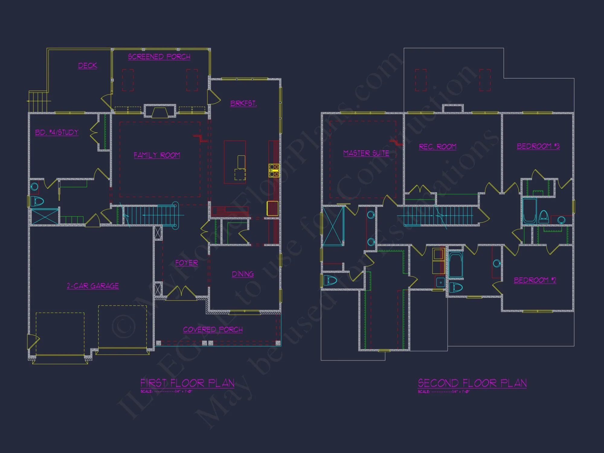 Beautiful Craftsman house Plan with Detailed Floor Designs