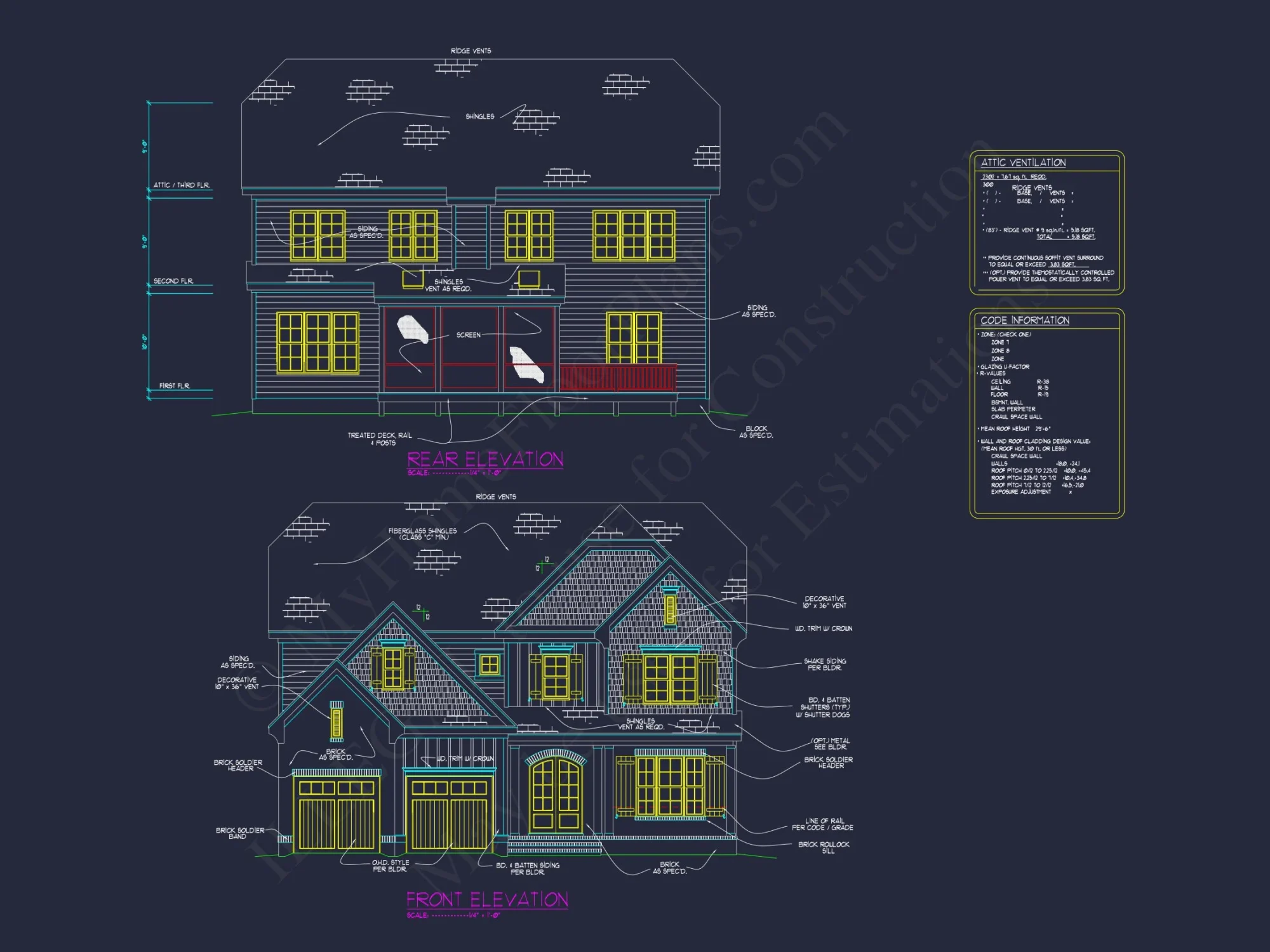 Beautiful Craftsman house Plan with Detailed Floor Designs