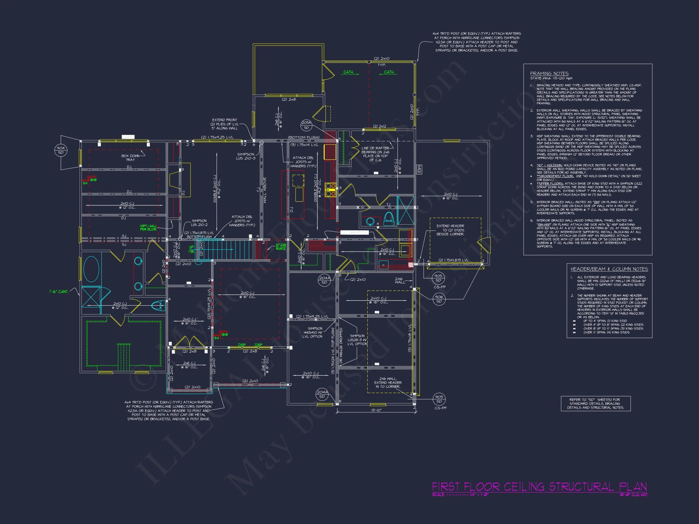 Beautiful house Plan with Detailed Floor Plan and CAD Designs