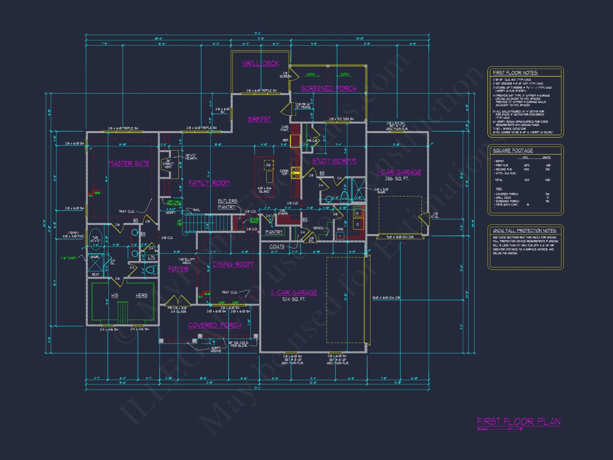 Beautiful house Plan with Detailed Floor Plan and CAD Designs