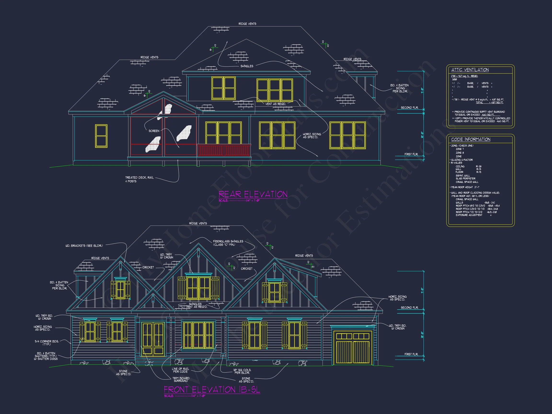 Beautiful house Plan with Detailed Floor Plan and CAD Designs