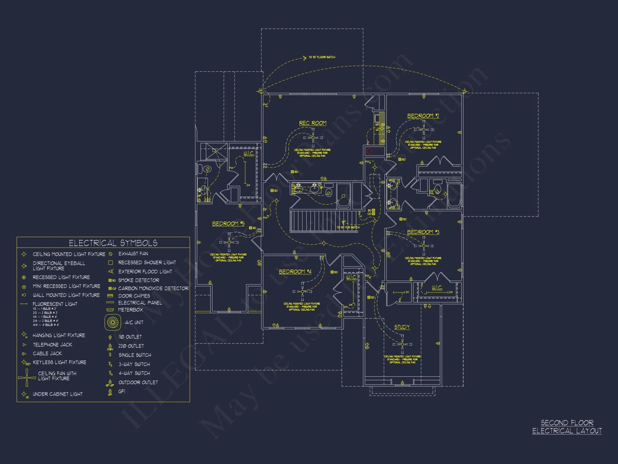 Traditional house Design with Floor Plans, CAD, and Blueprint