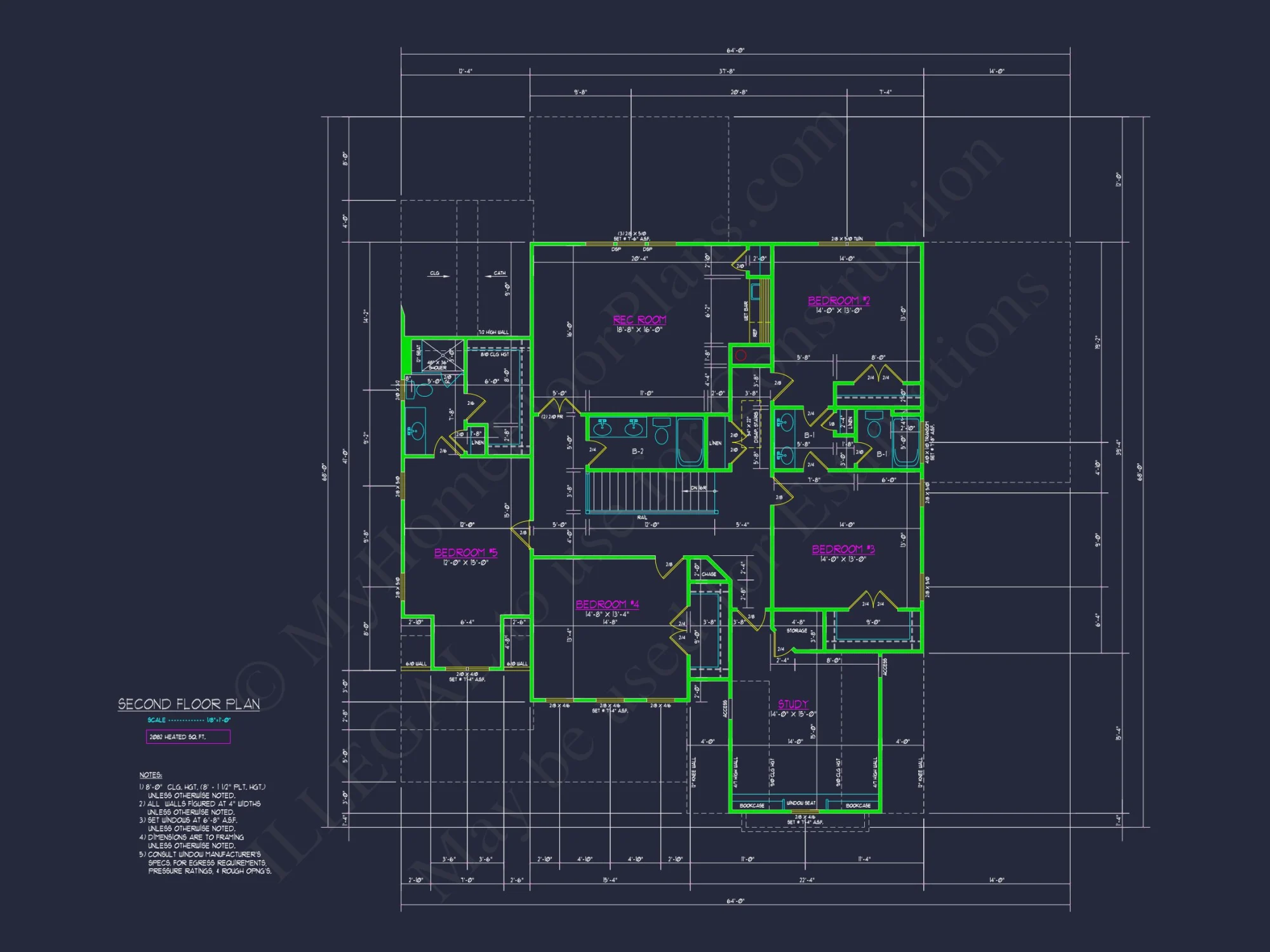 Traditional house Design with Floor Plans, CAD, and Blueprint