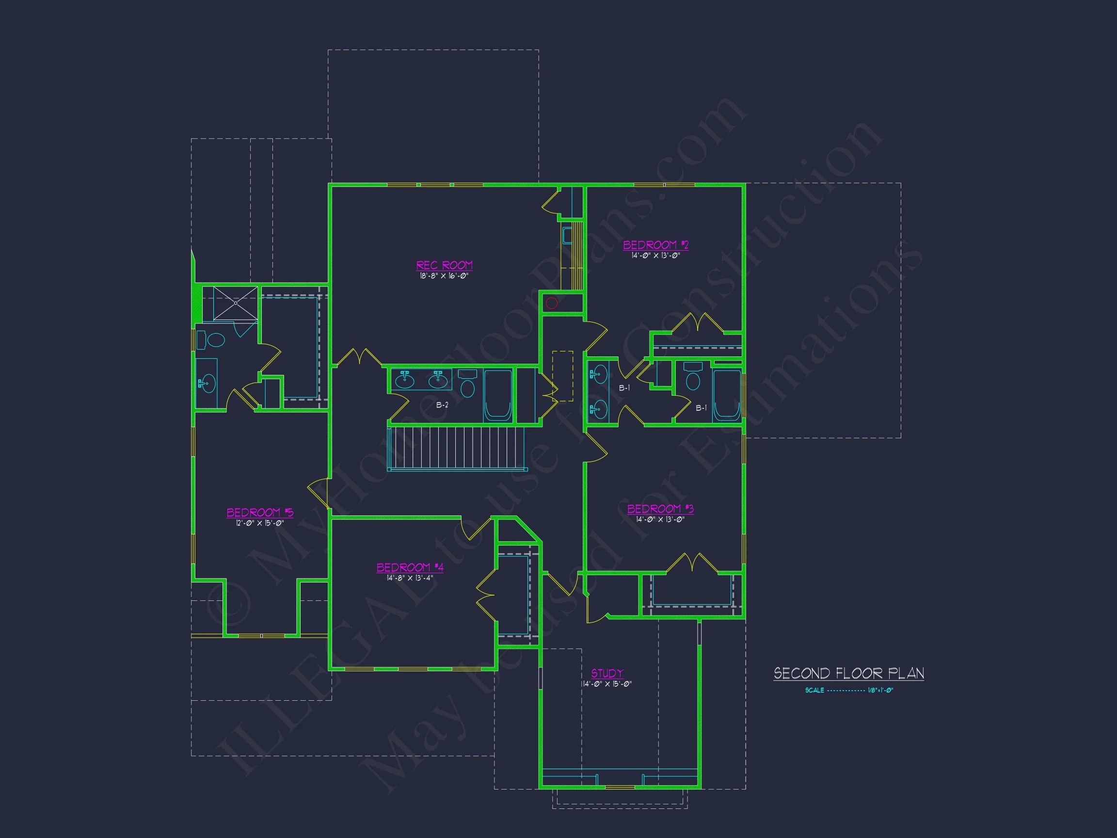 19-1296 HOUSE PLAN - Traditional House Design with Floor Plans, CAD, and Blueprint 34 Traditional house Design with Floor Plans, CAD, and Blueprint