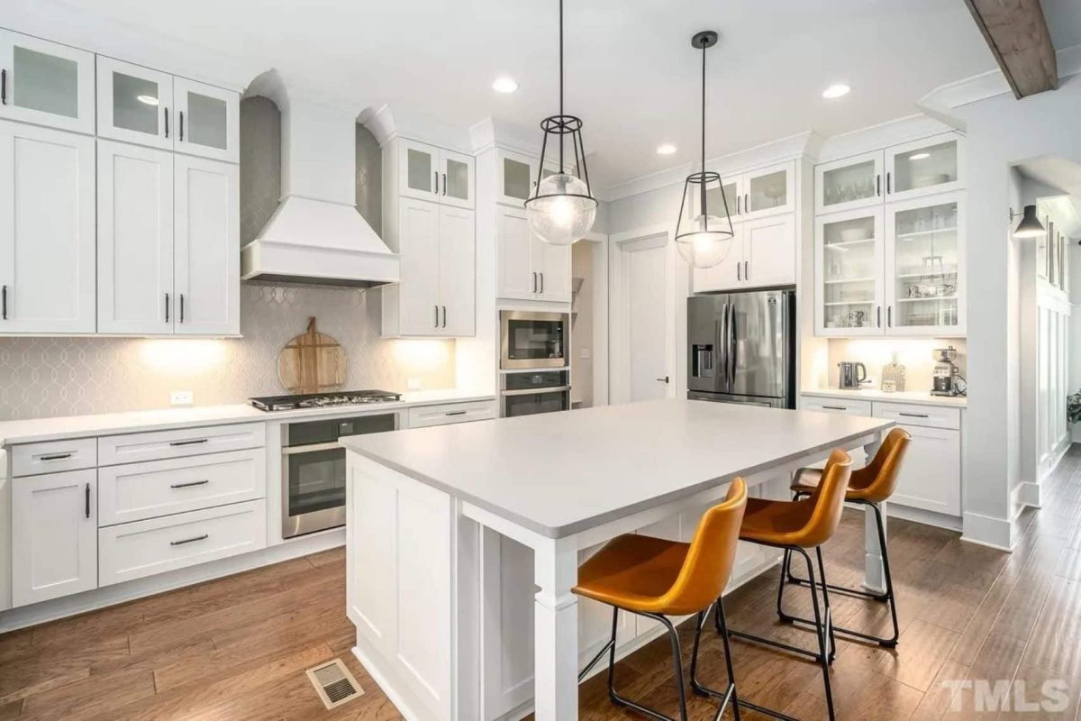 Traditional house Design with Floor Plans, CAD, and Blueprint