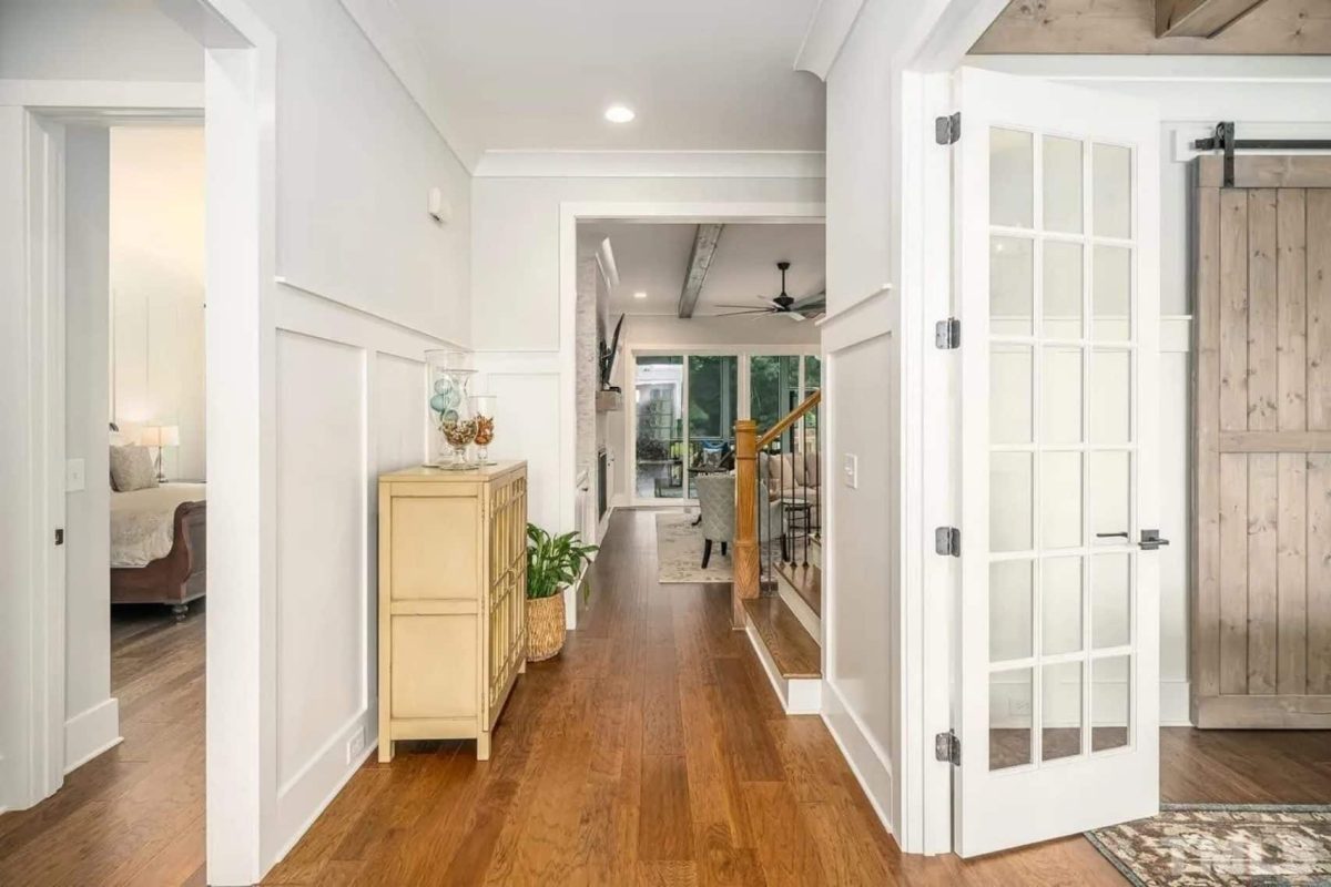 Traditional house Design with Floor Plans, CAD, and Blueprint