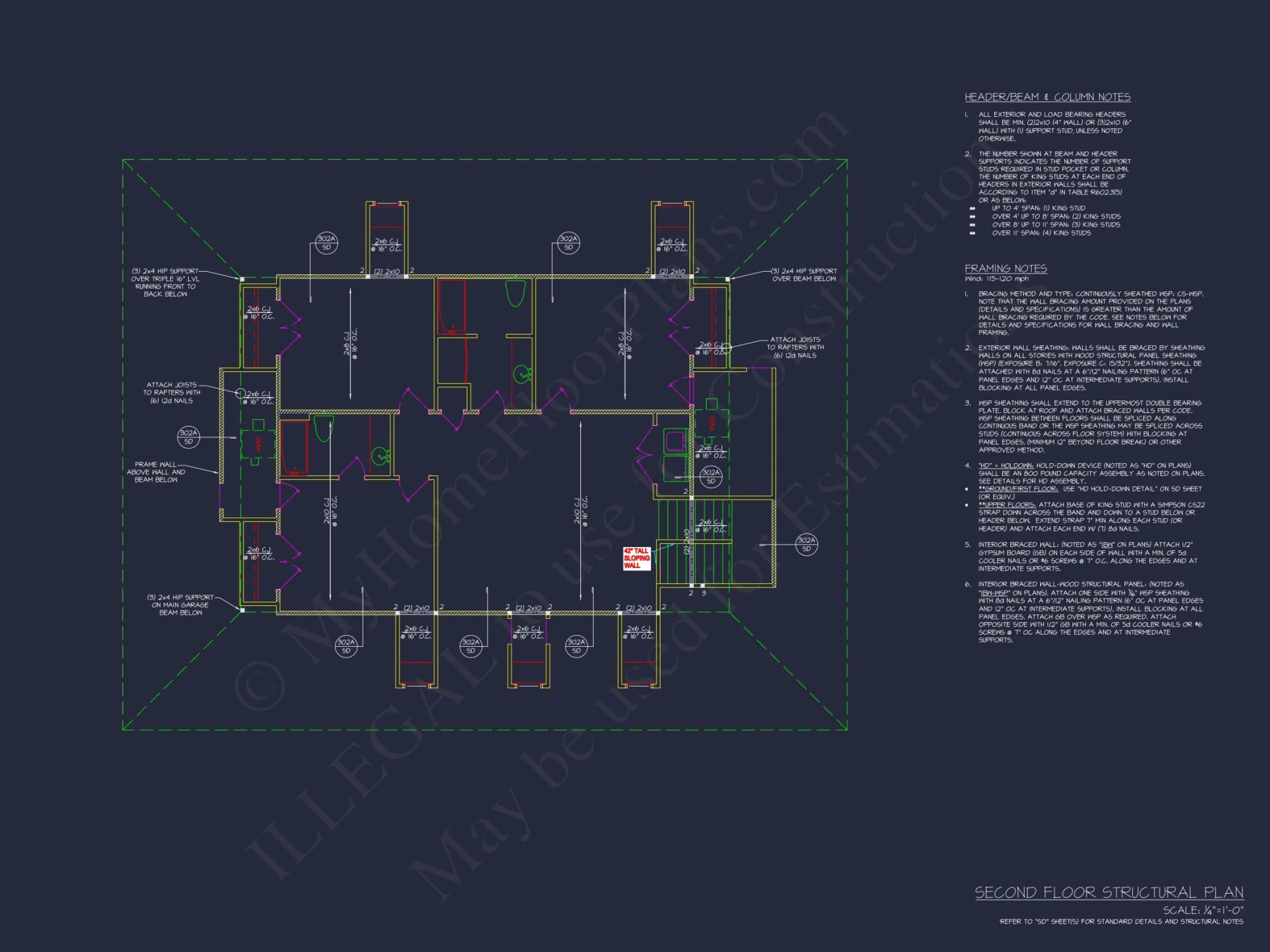 Beautiful house Plan with 2 Floors, CAD Blueprints & Designs