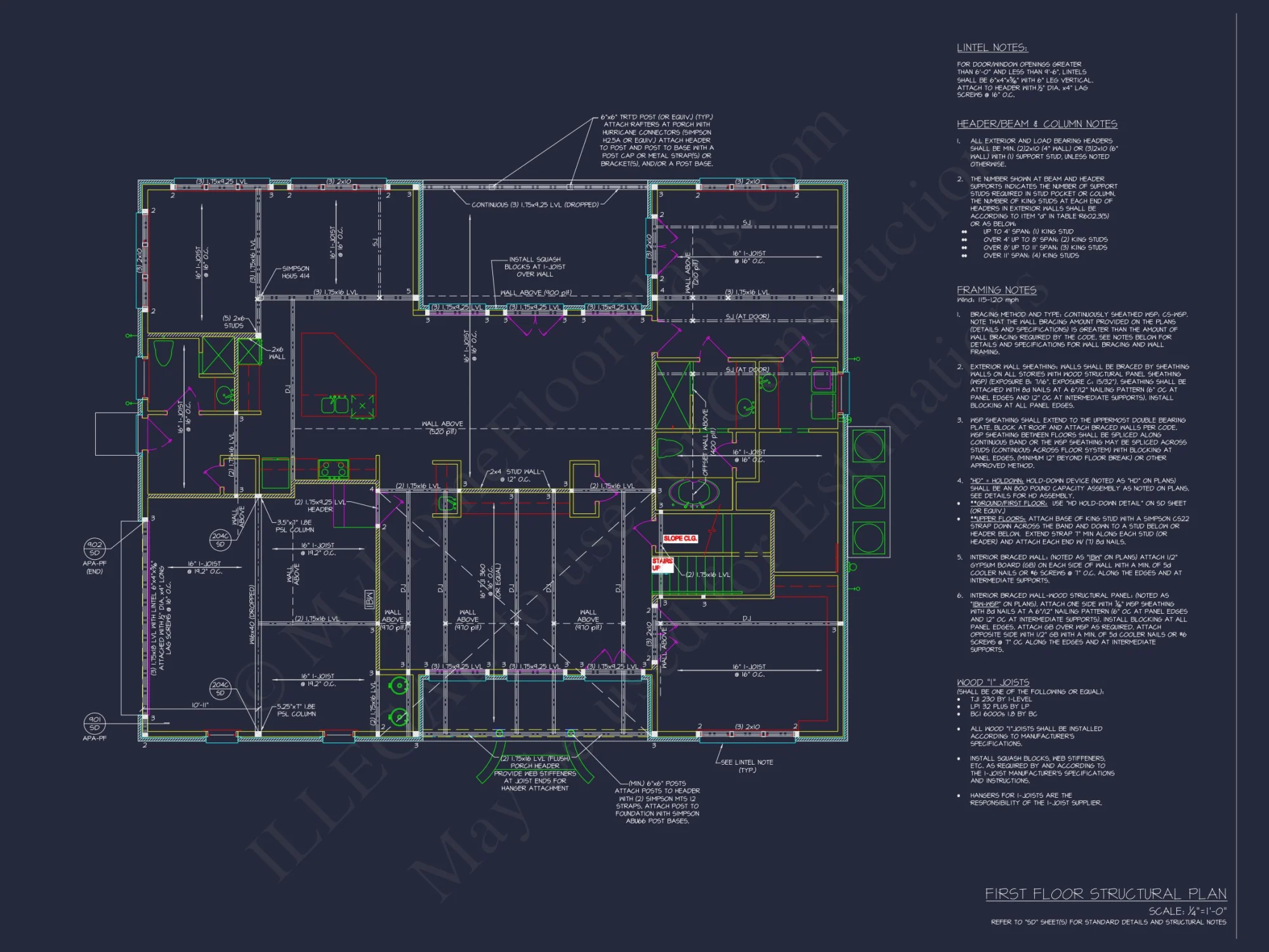 Beautiful house Plan with 2 Floors, CAD Blueprints & Designs
