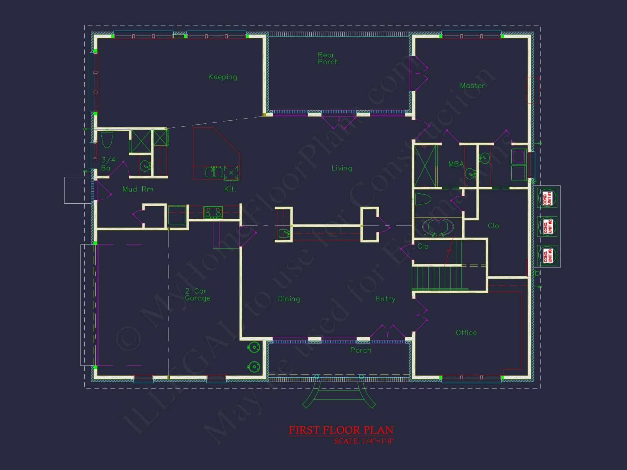 Beautiful house Plan with 2 Floors, CAD Blueprints & Designs