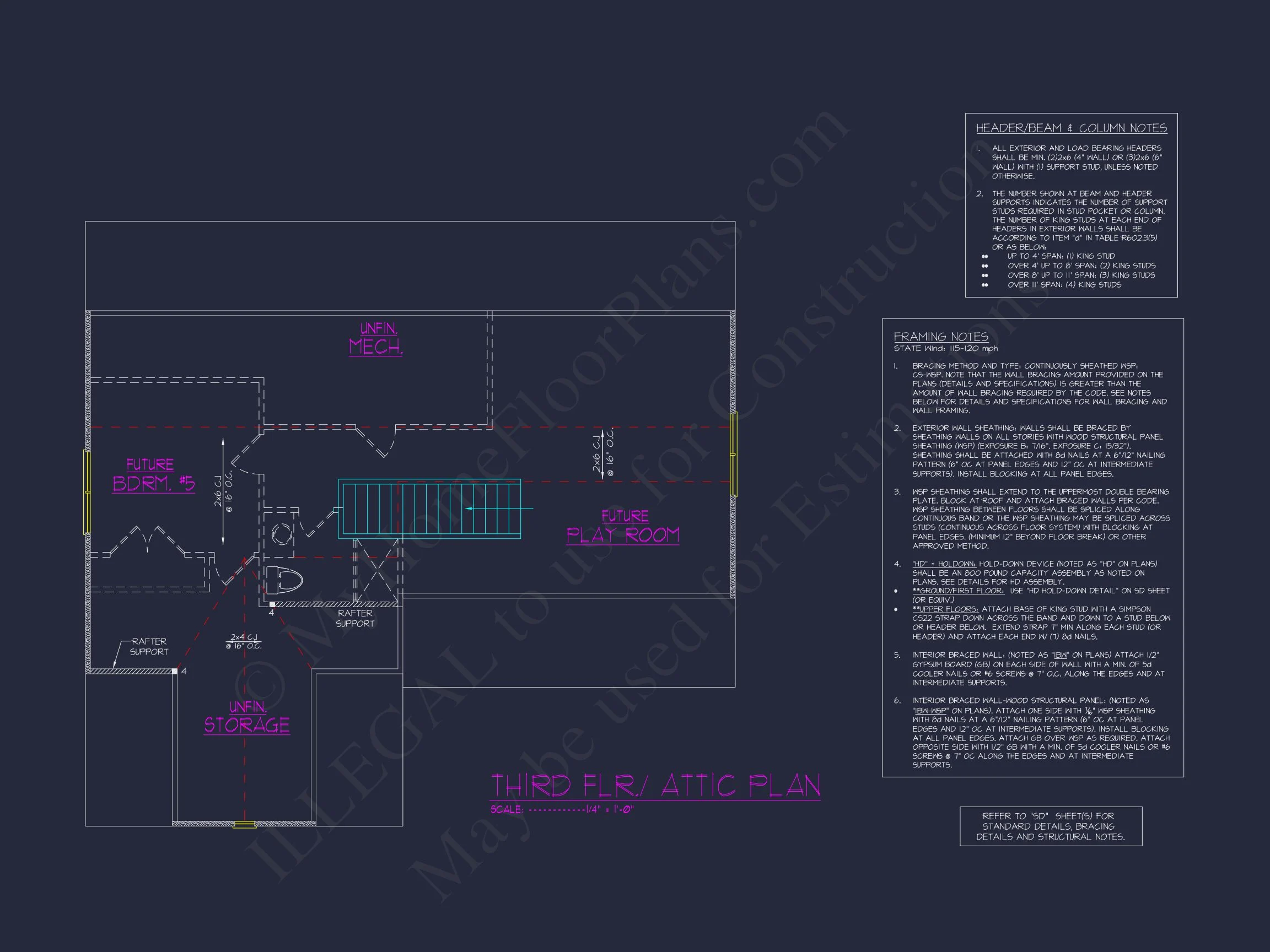 19-1104 HOUSE PLAN - Elegant House Plan with 4 Bedrooms, Floor Plan & CAD Design 14 Elegant house Plan with 4 Bedrooms, Floor Plan & CAD Design