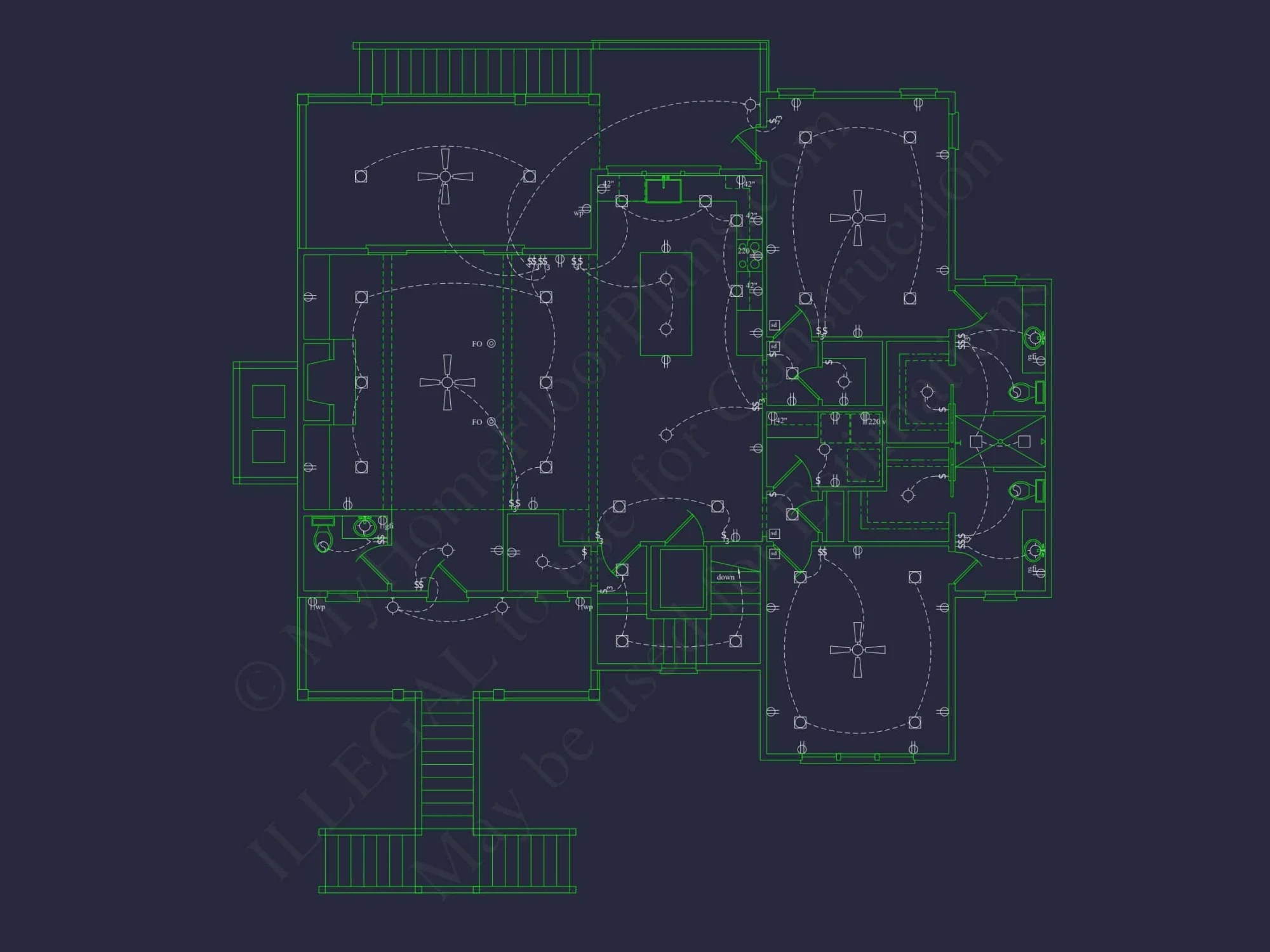 Coastal house Plan with CAD Designs and Spacious Floor Plan