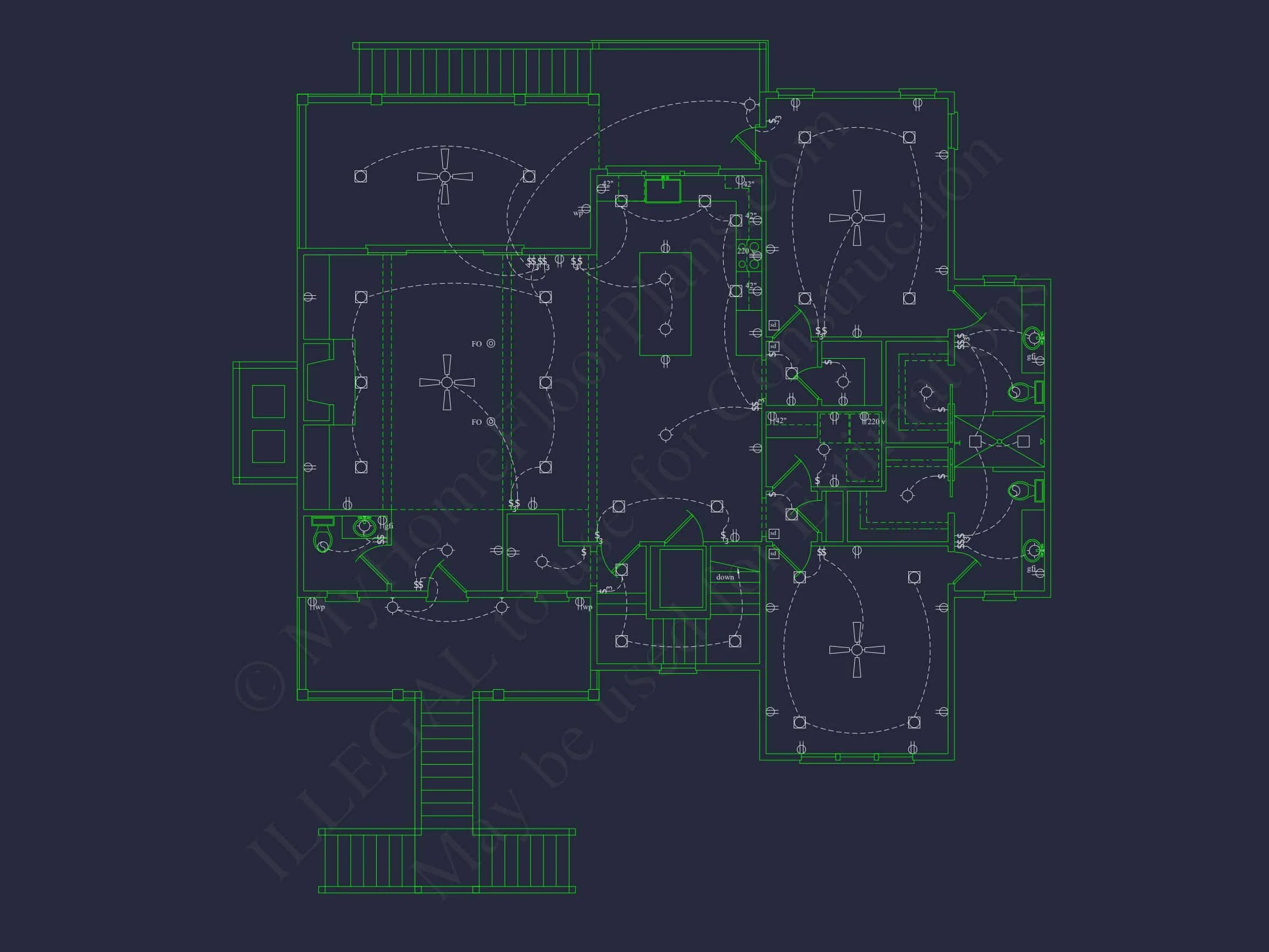 18-2157 HOUSE PLAN - Coastal House Plan with CAD Designs and Spacious Floor Plan 44 Coastal house Plan with CAD Designs and Spacious Floor Plan