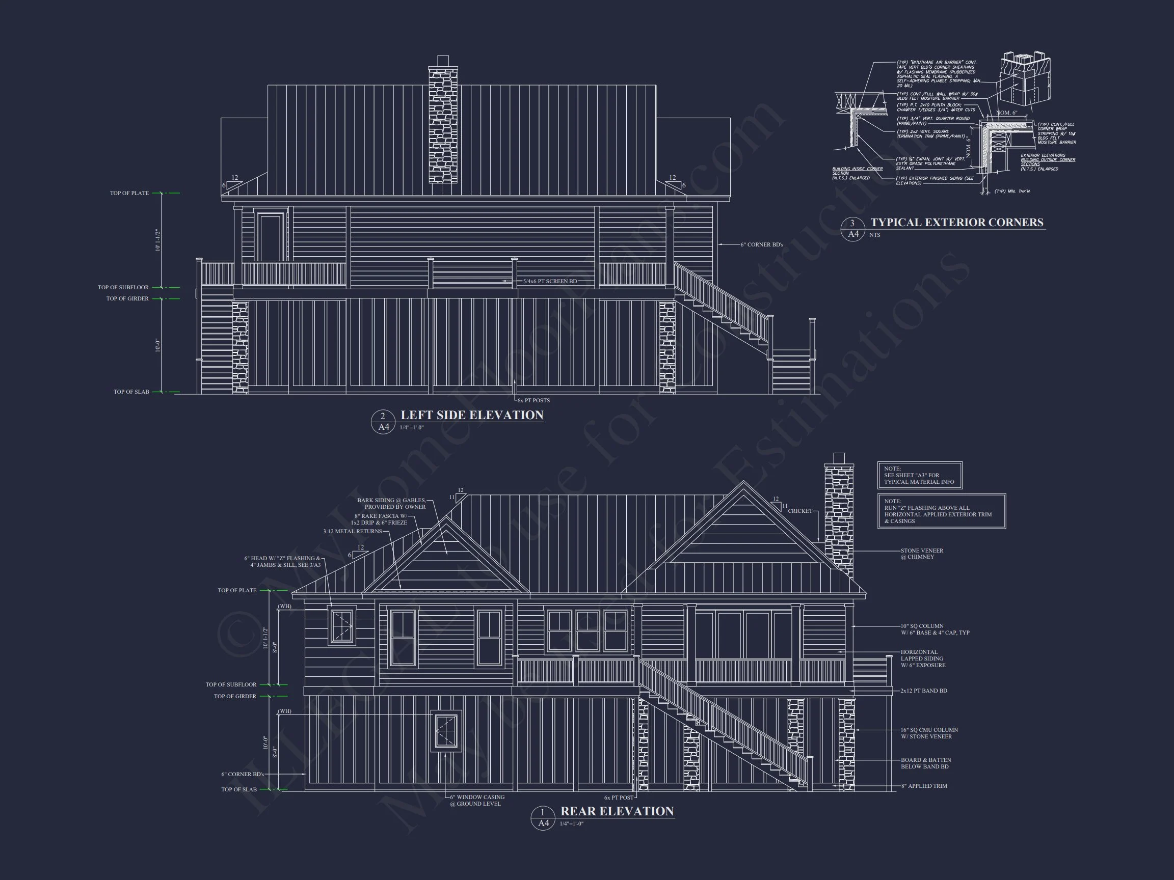 18-2157 HOUSE PLAN - Coastal House Plan with CAD Designs and Spacious Floor Plan 38 Coastal house Plan with CAD Designs and Spacious Floor Plan