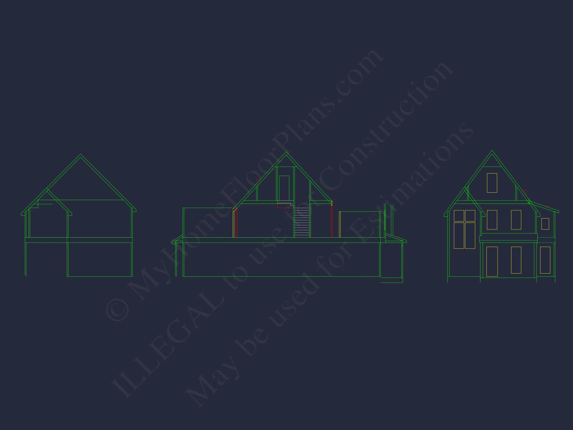 Modern house Floor Plan - Architectural Blueprint Designs