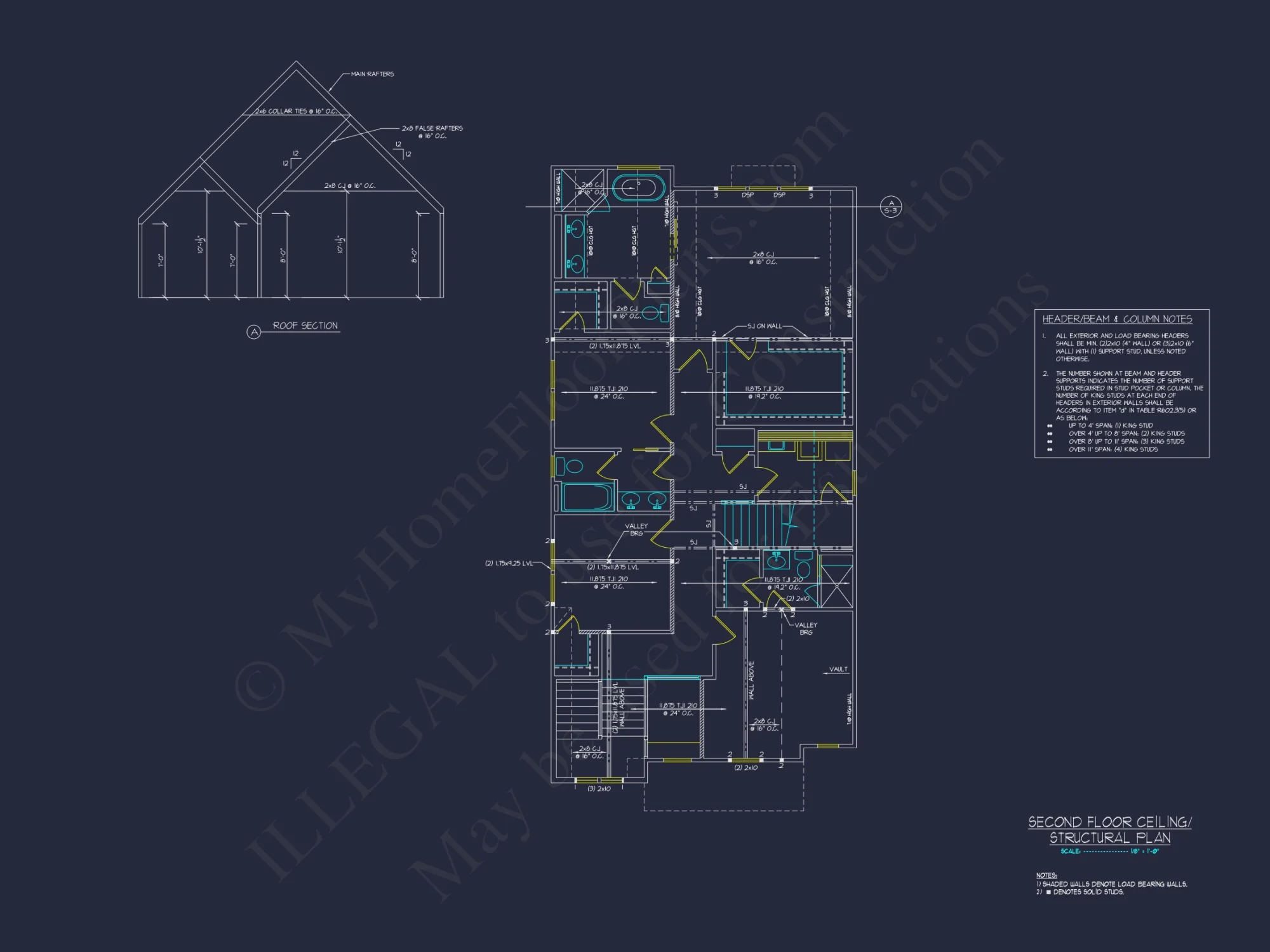 Modern house Floor Plan - Architectural Blueprint Designs