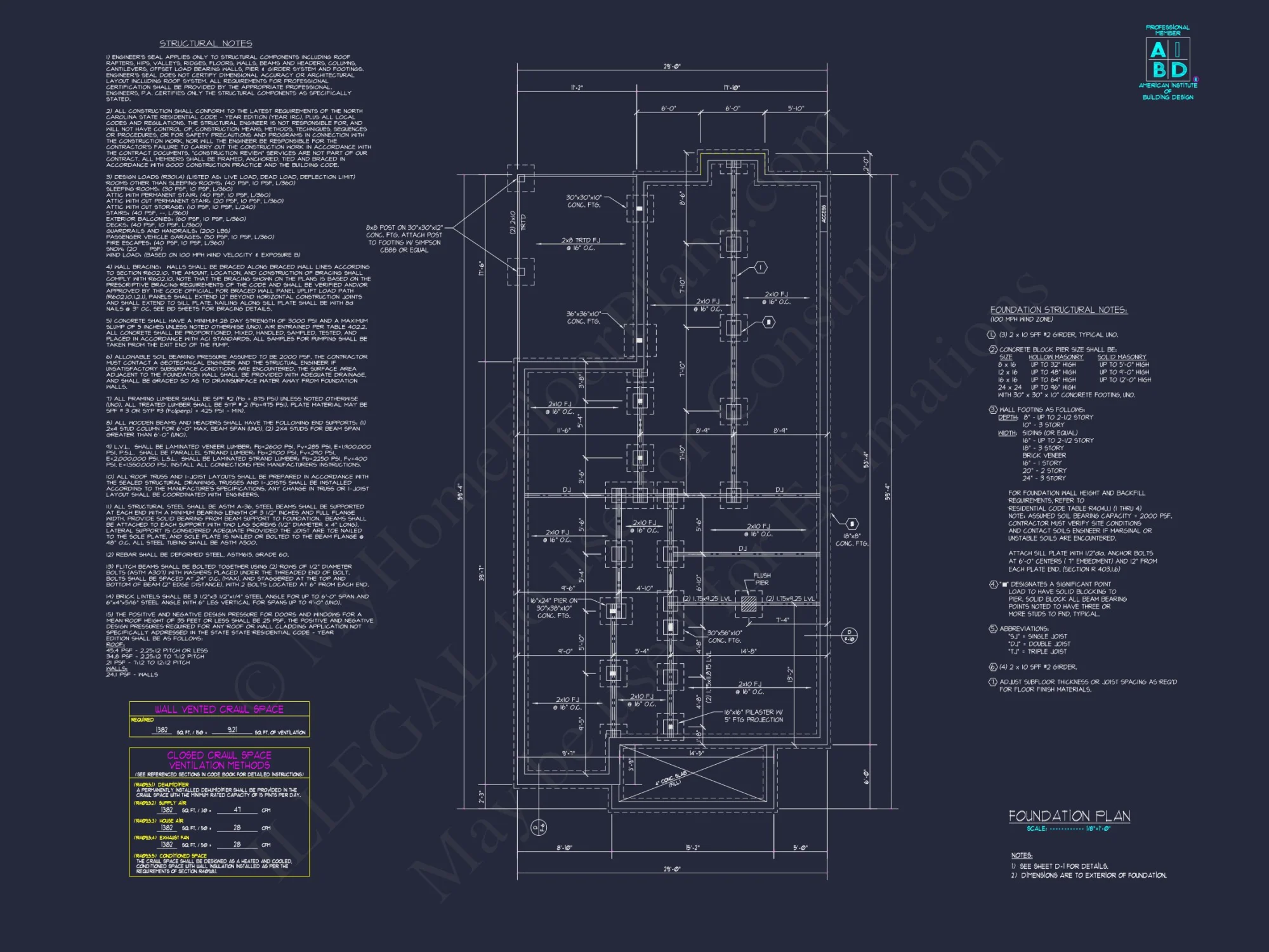 Modern house Floor Plan - Architectural Blueprint Designs