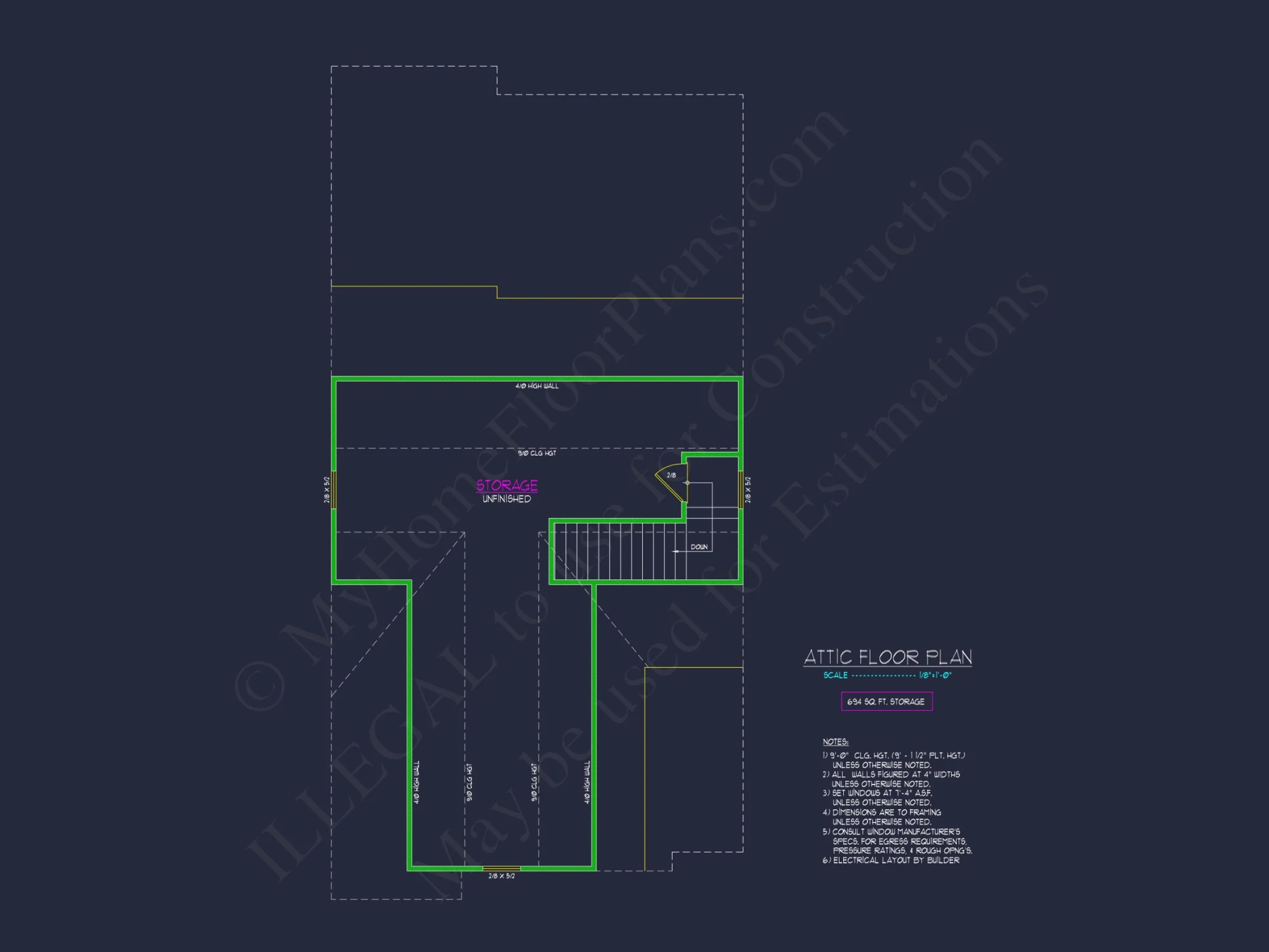 Modern house Floor Plan - Architectural Blueprint Designs