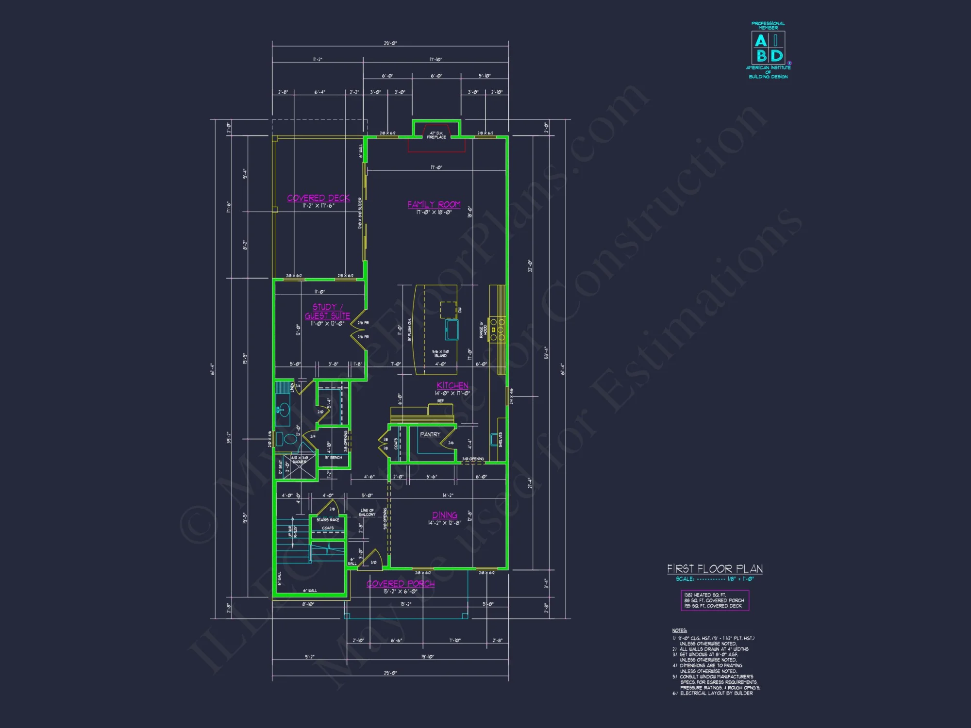 Modern house Floor Plan - Architectural Blueprint Designs