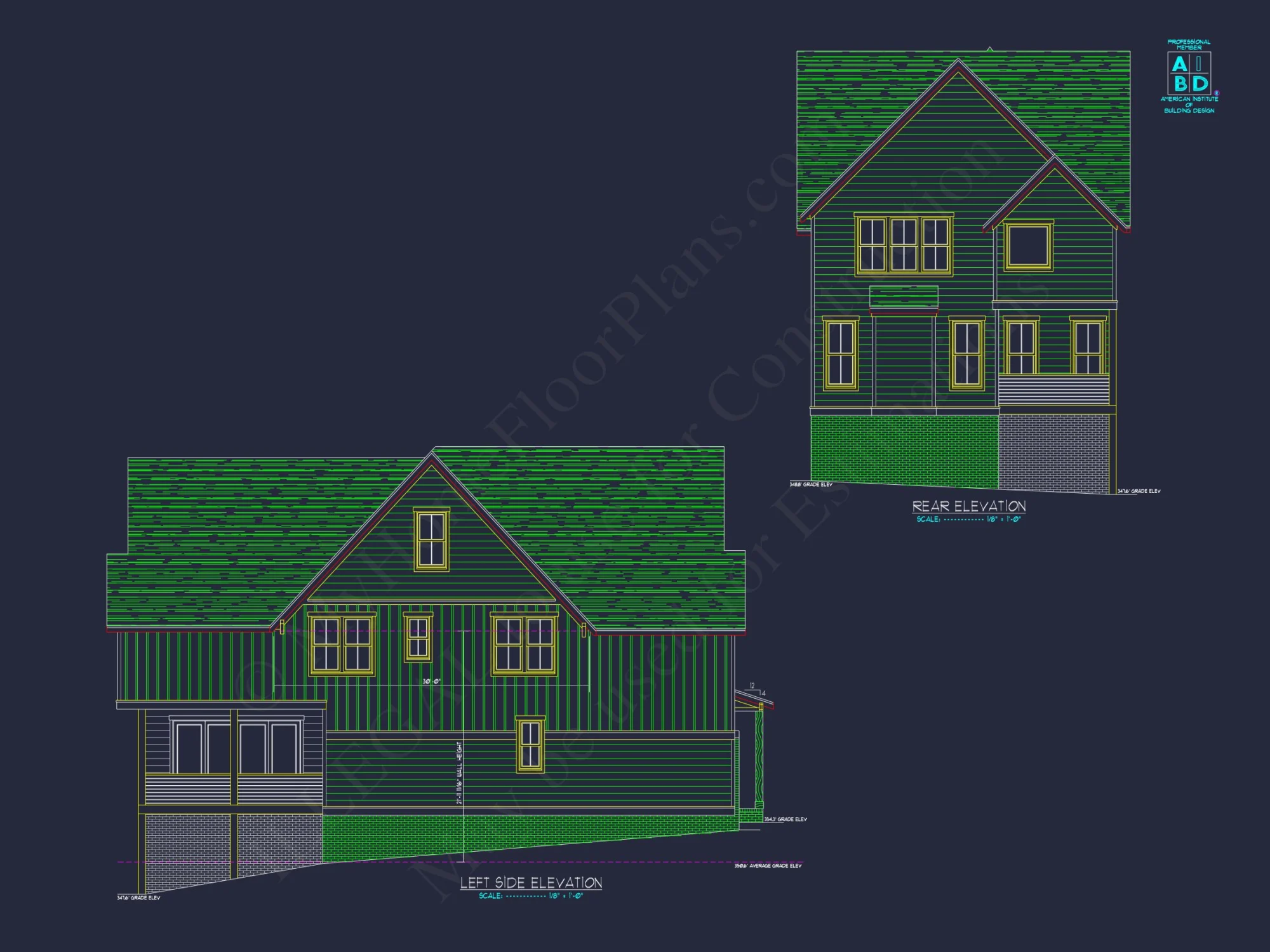 Modern house Floor Plan - Architectural Blueprint Designs