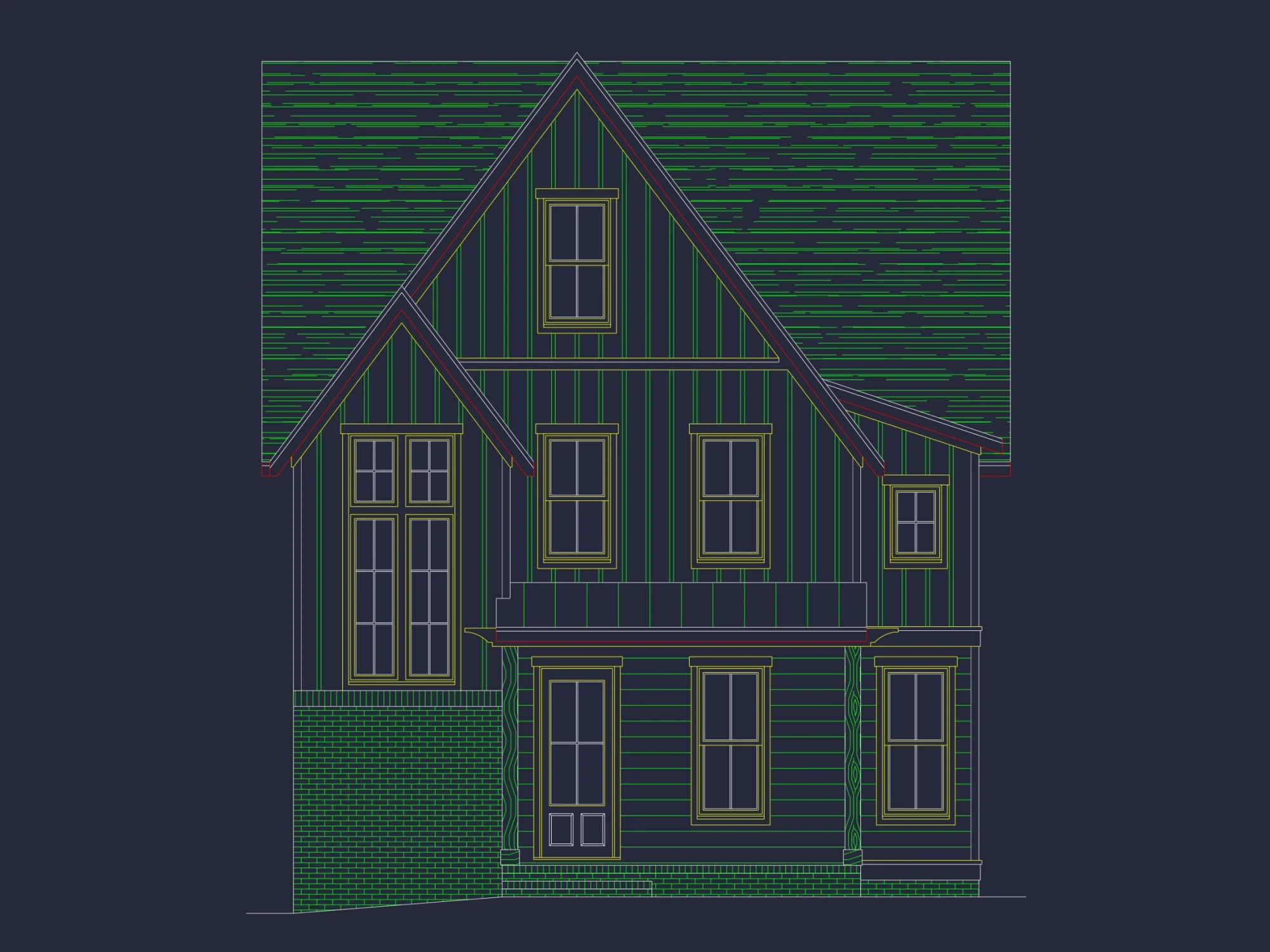 Modern house Floor Plan - Architectural Blueprint Designs