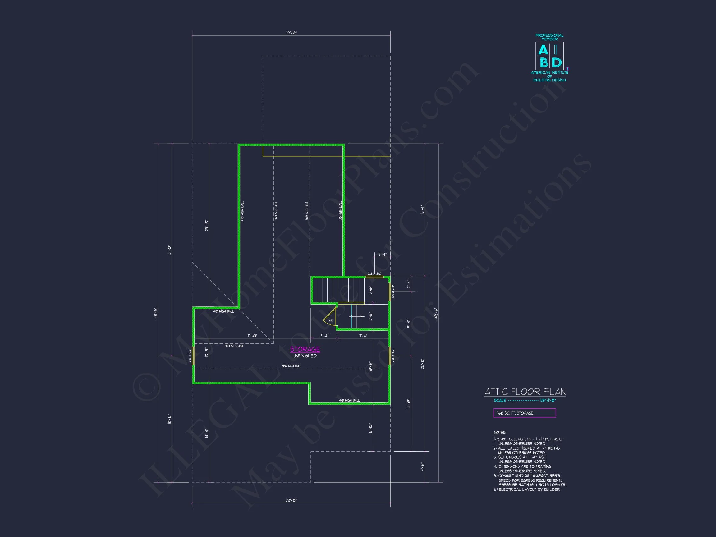 Modern Craftsman house Plan with Open Floor Designs and CAD