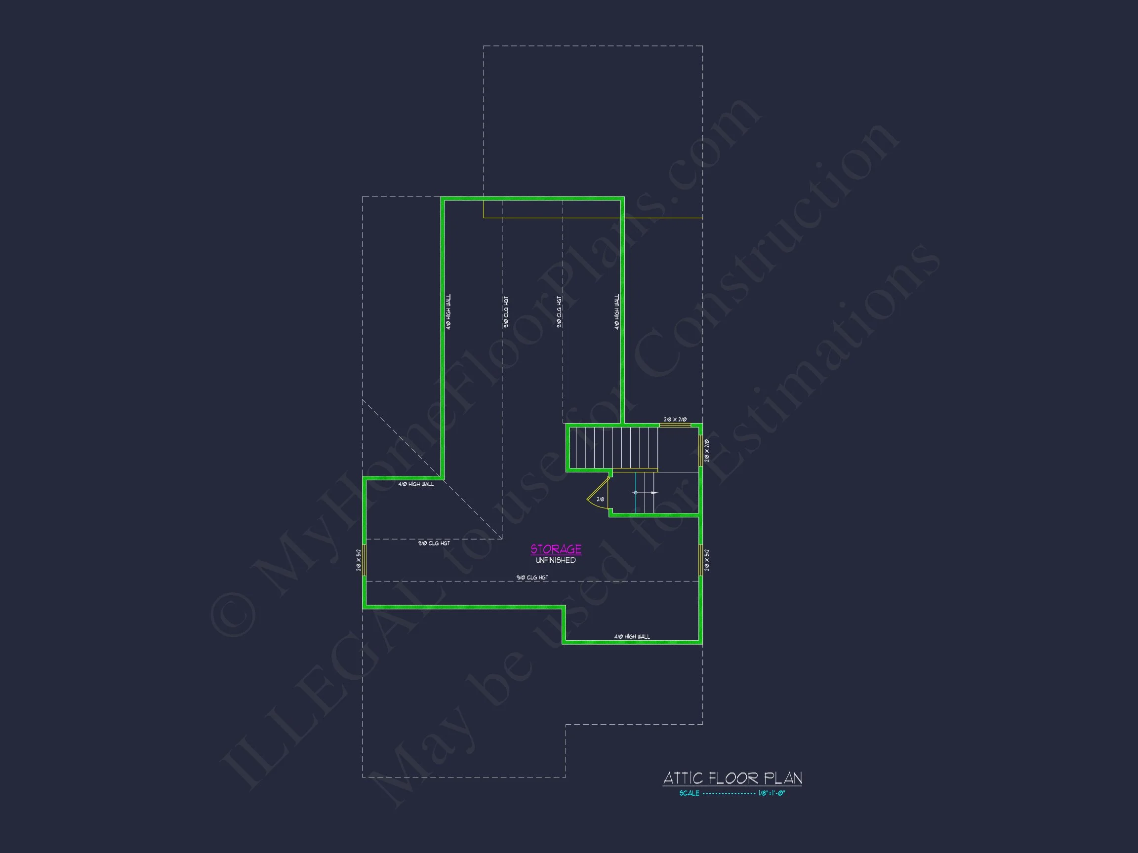 Modern Craftsman house Plan with Open Floor Designs and CAD