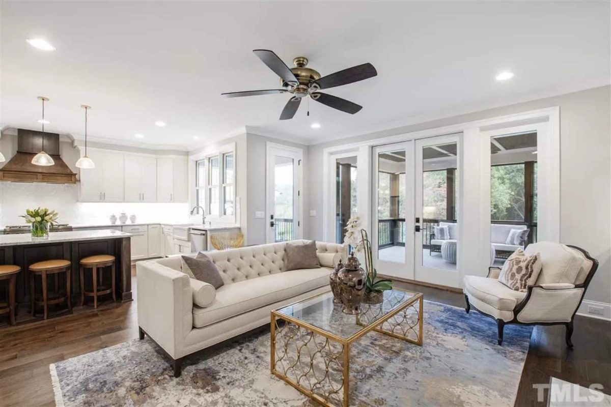 Modern Craftsman house Plan with Open Floor Designs and CAD