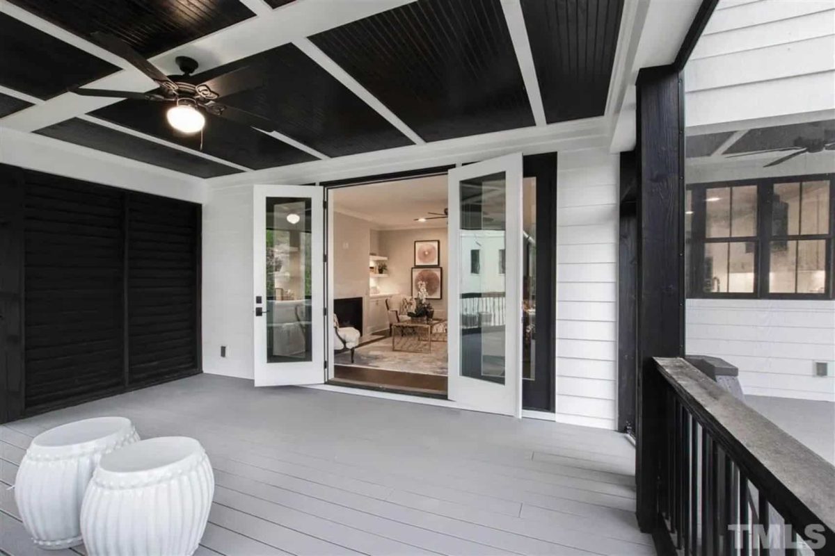 Modern Craftsman house Plan with Open Floor Designs and CAD