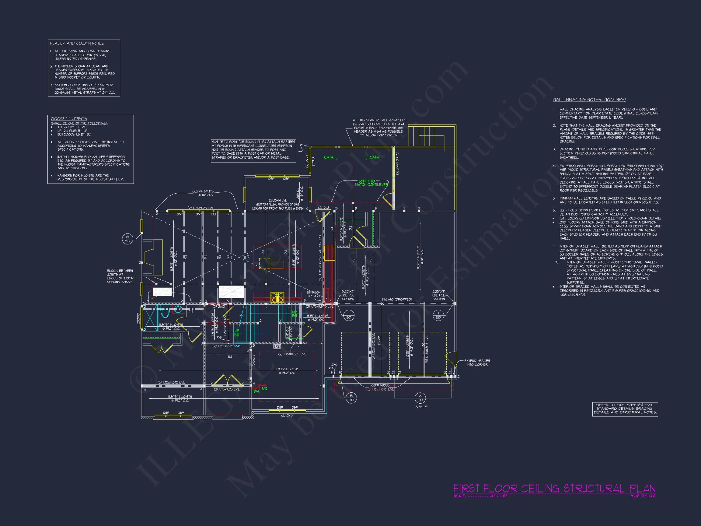 Spacious 5-Bedroom house Plan with Detailed CAD Designs