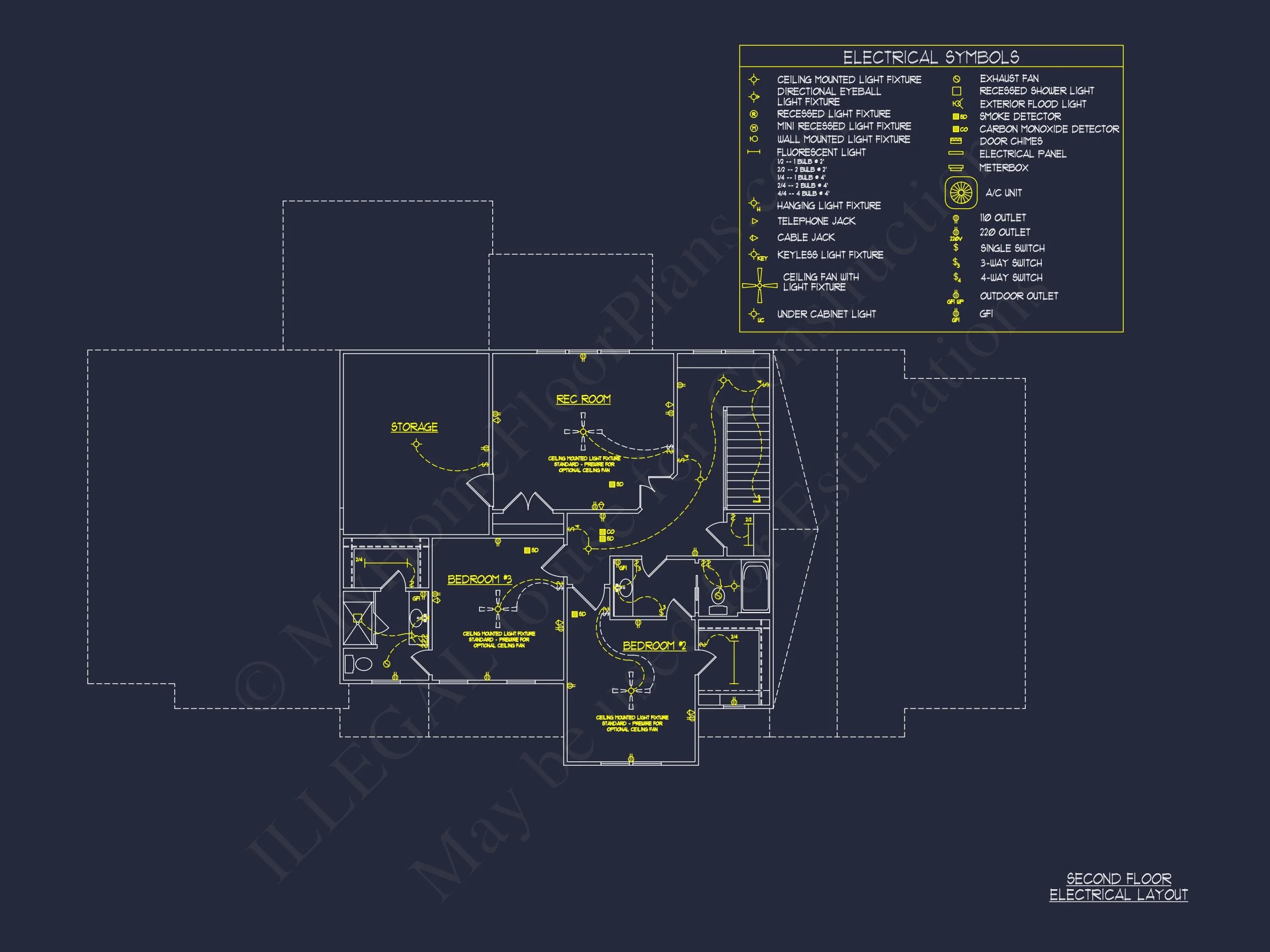 Modern Craftsman house Plan with Detailed Blueprints & CAD Designs