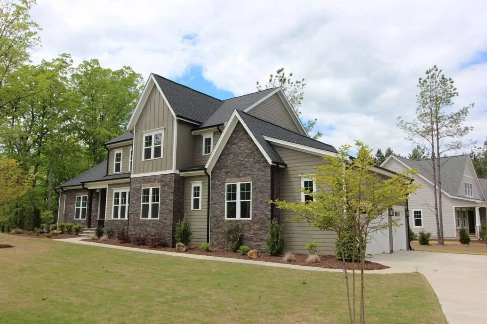 Modern Craftsman house Plan with Detailed Blueprints & CAD Designs