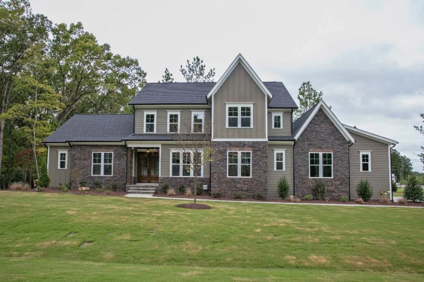 Modern Craftsman house Plan with Detailed Blueprints & CAD Designs