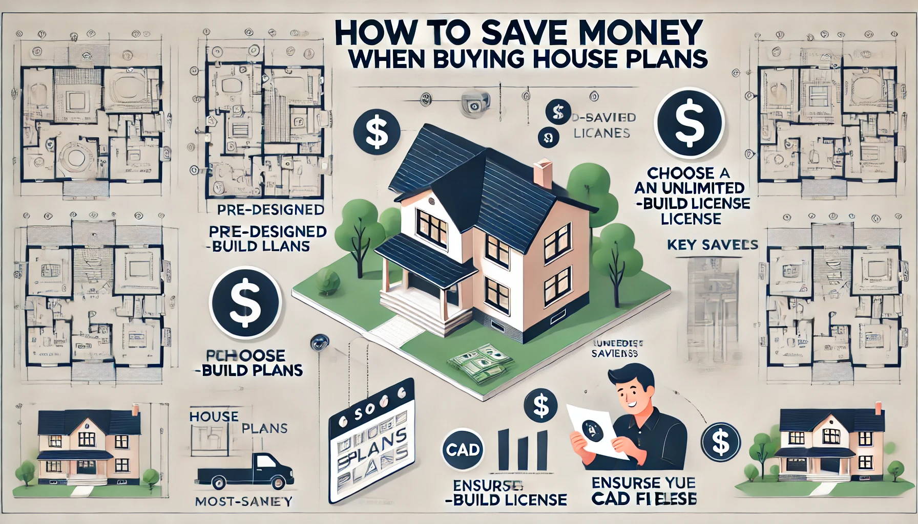 How to Save Money When Buying House Plans