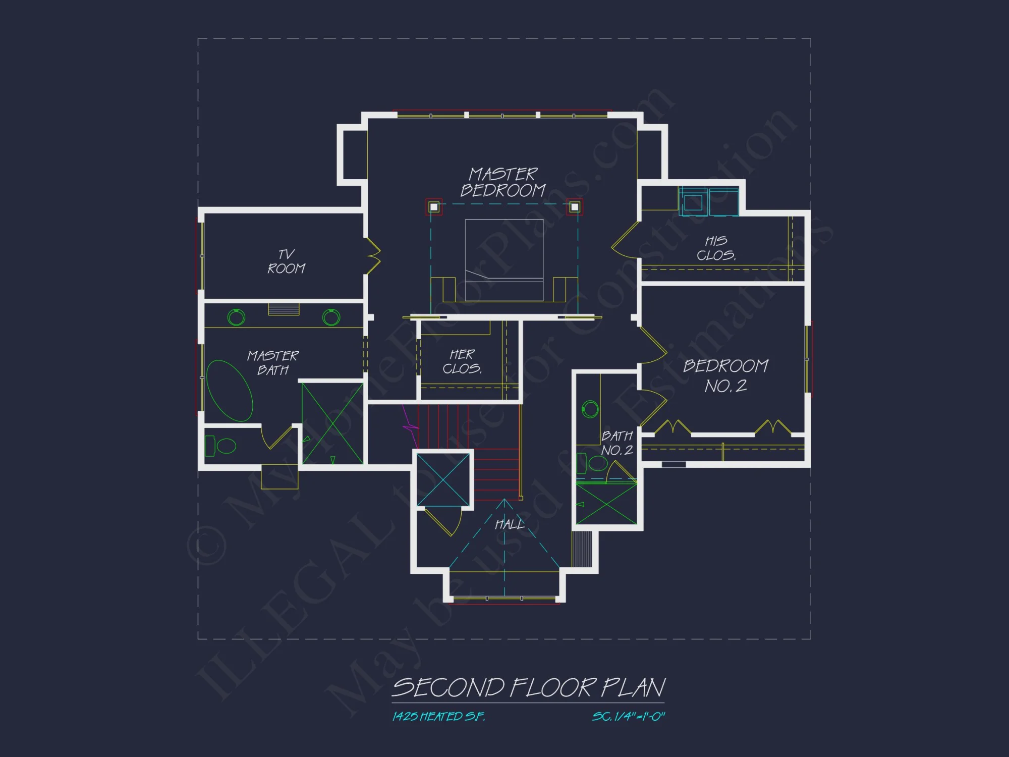 Custom Beach house Floor Plan with 3 Beds and Open Layout