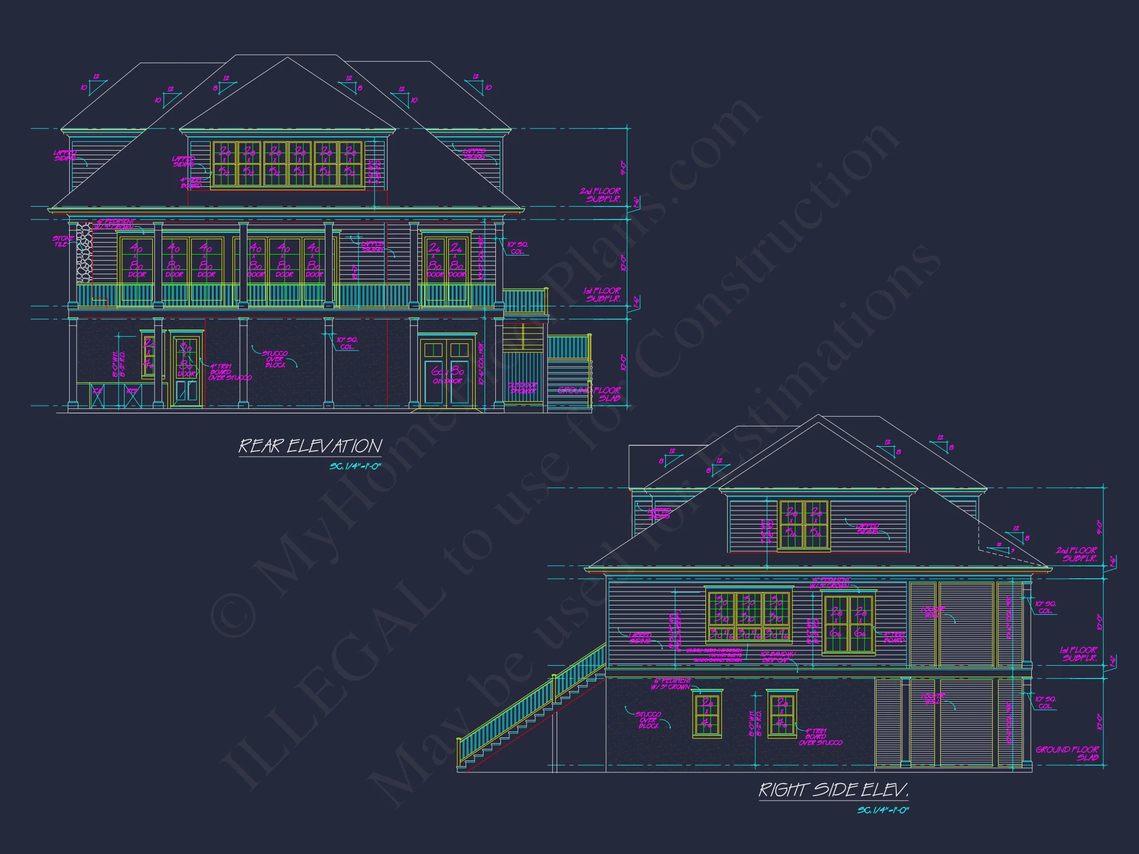 17-1558 HOUSE PLAN - Custom Beach House Floor Plan with 3 Beds and Open Layout 3 Custom Beach house Floor Plan with 3 Beds and Open Layout