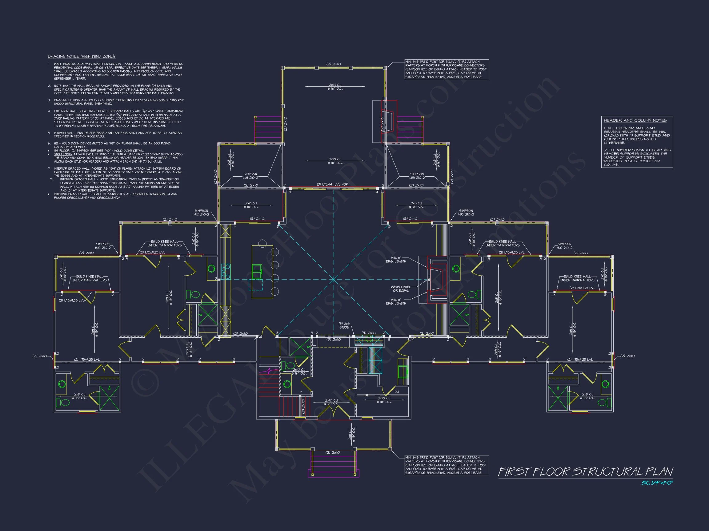 17-1316 HOUSE PLAN - Craftsman House Plan with 4 Beds, Open Floor Plan & CAD Designs 9 Craftsman house Plan with 4 Beds, Open Floor Plan & CAD Designs
