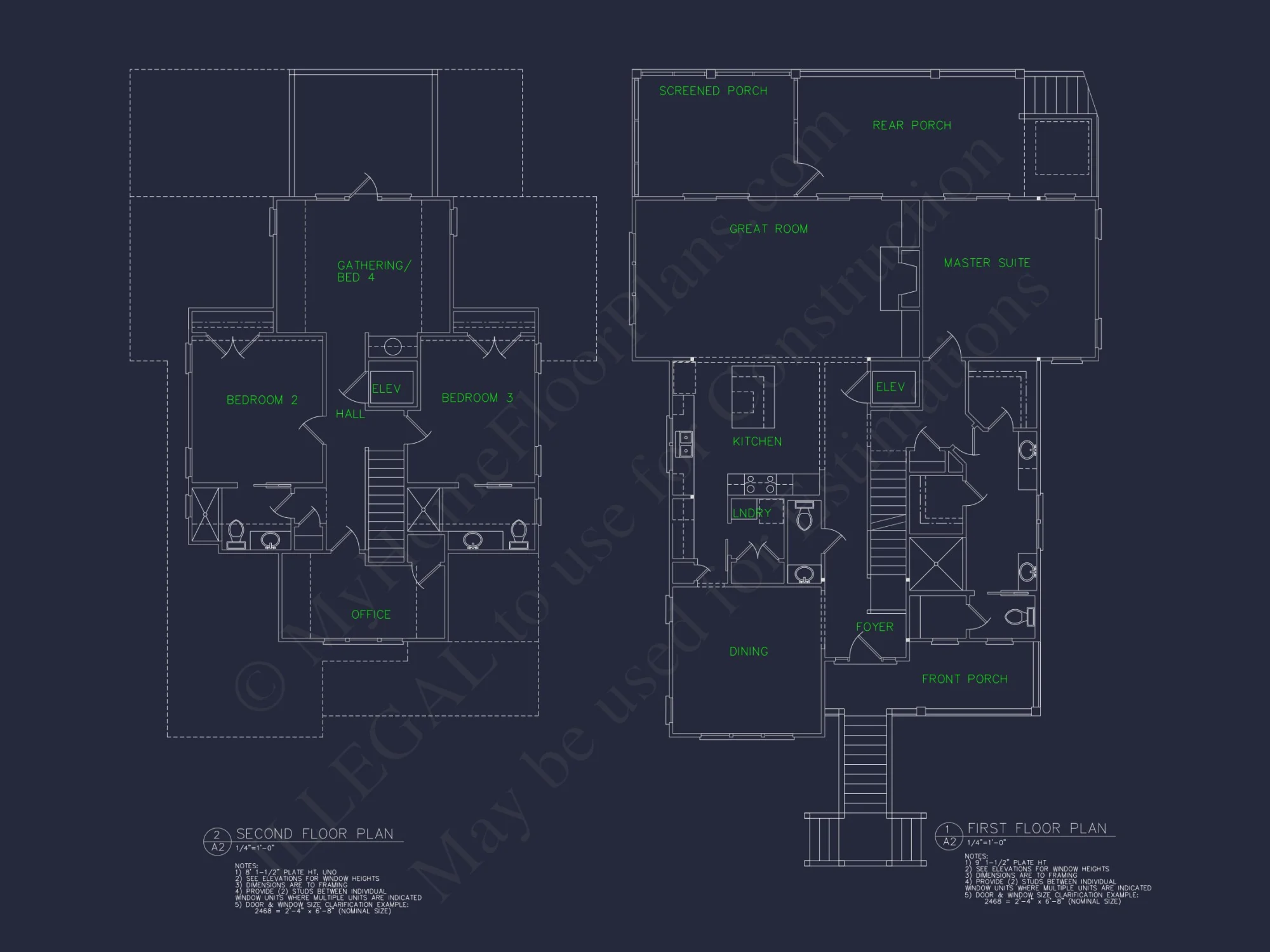 Coastal house Design with 3 Floors – Floor Plan and CAD