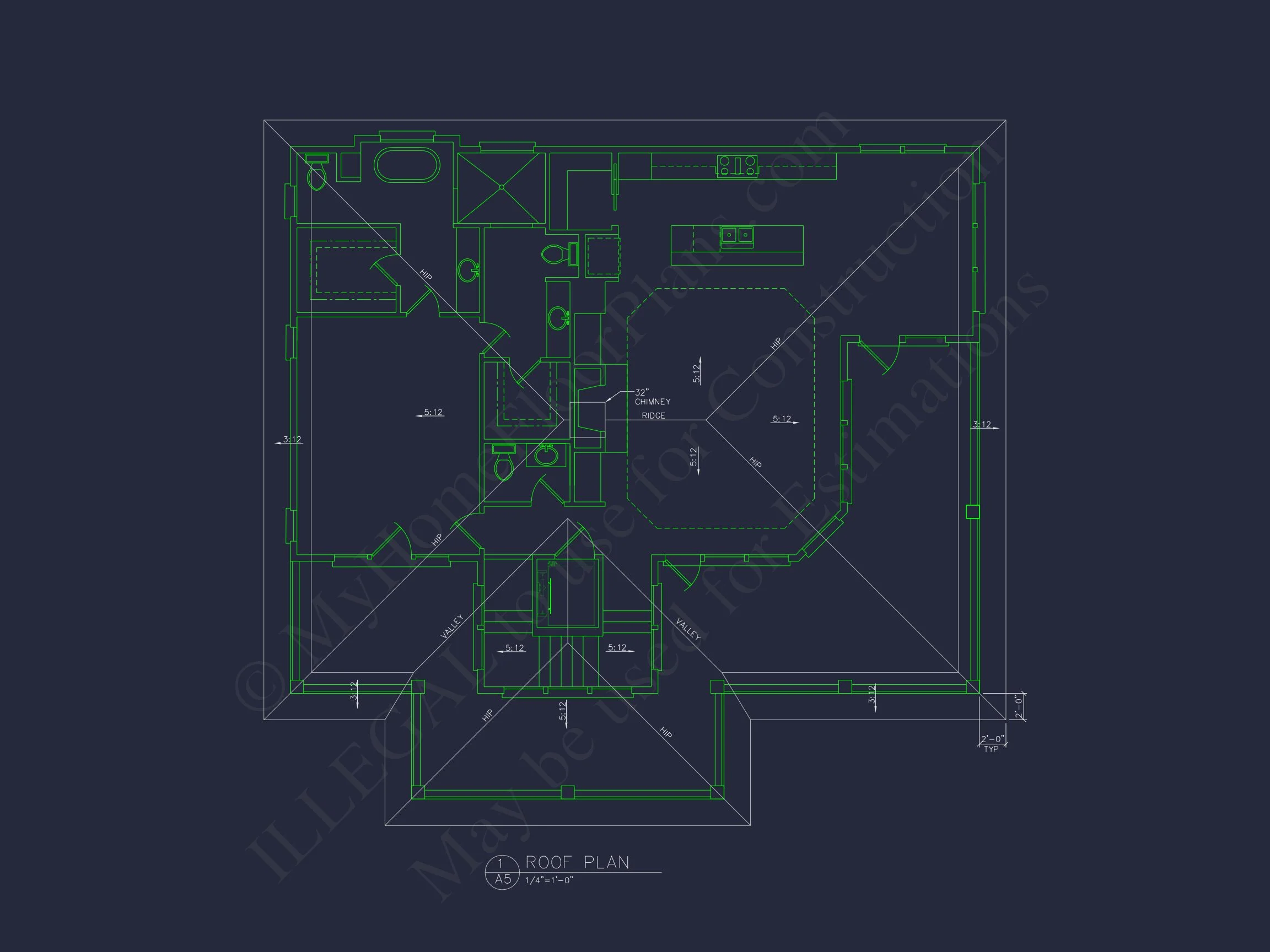 Beach house Floor Plan with CAD Designs & Open Layout Features