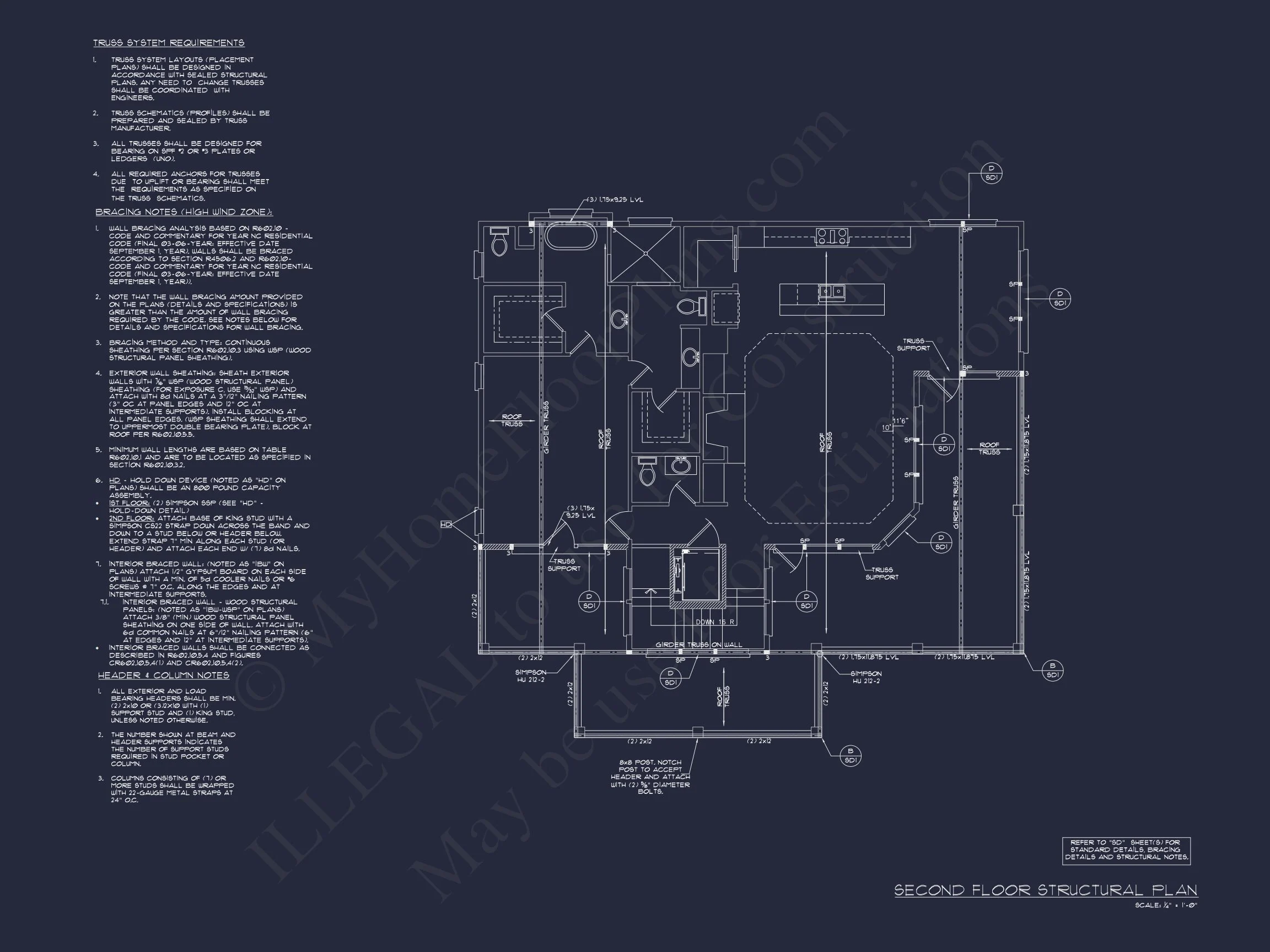 Beach house Floor Plan with CAD Designs & Open Layout Features