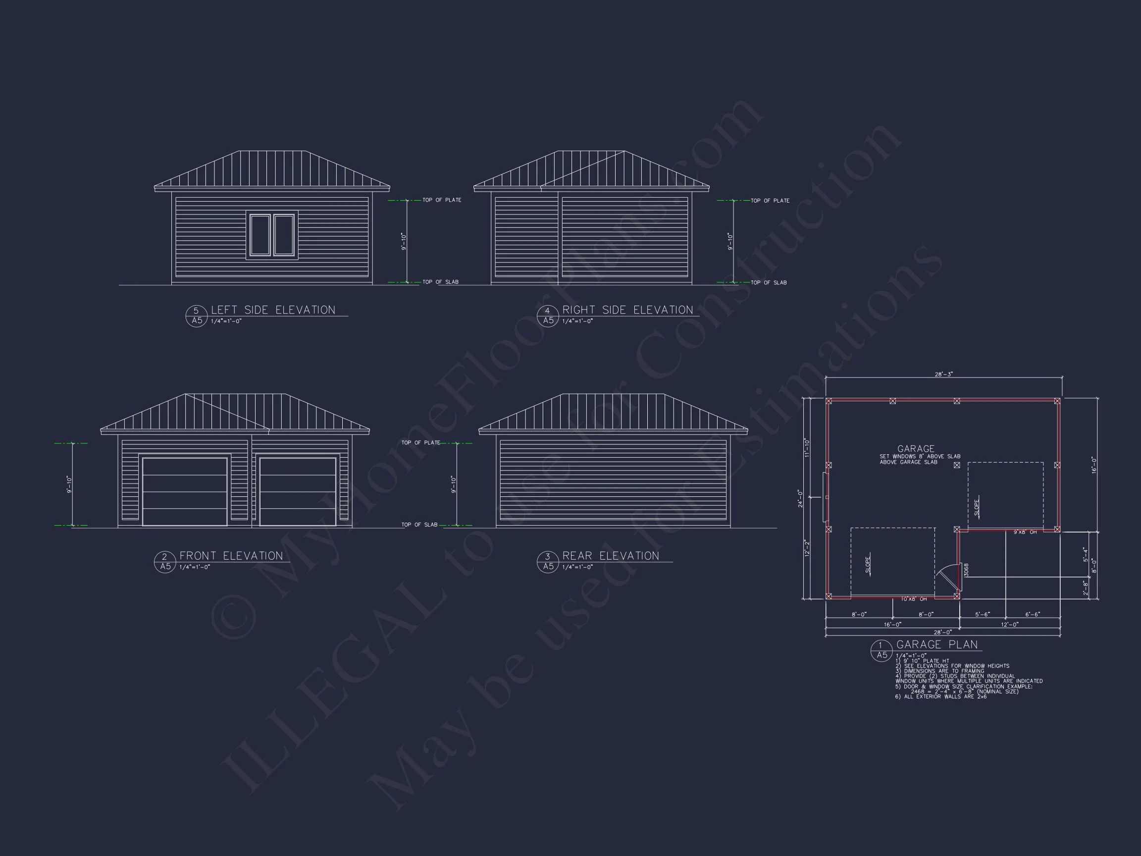 Beach house Floor Plan with CAD Designs & Open Layout Features