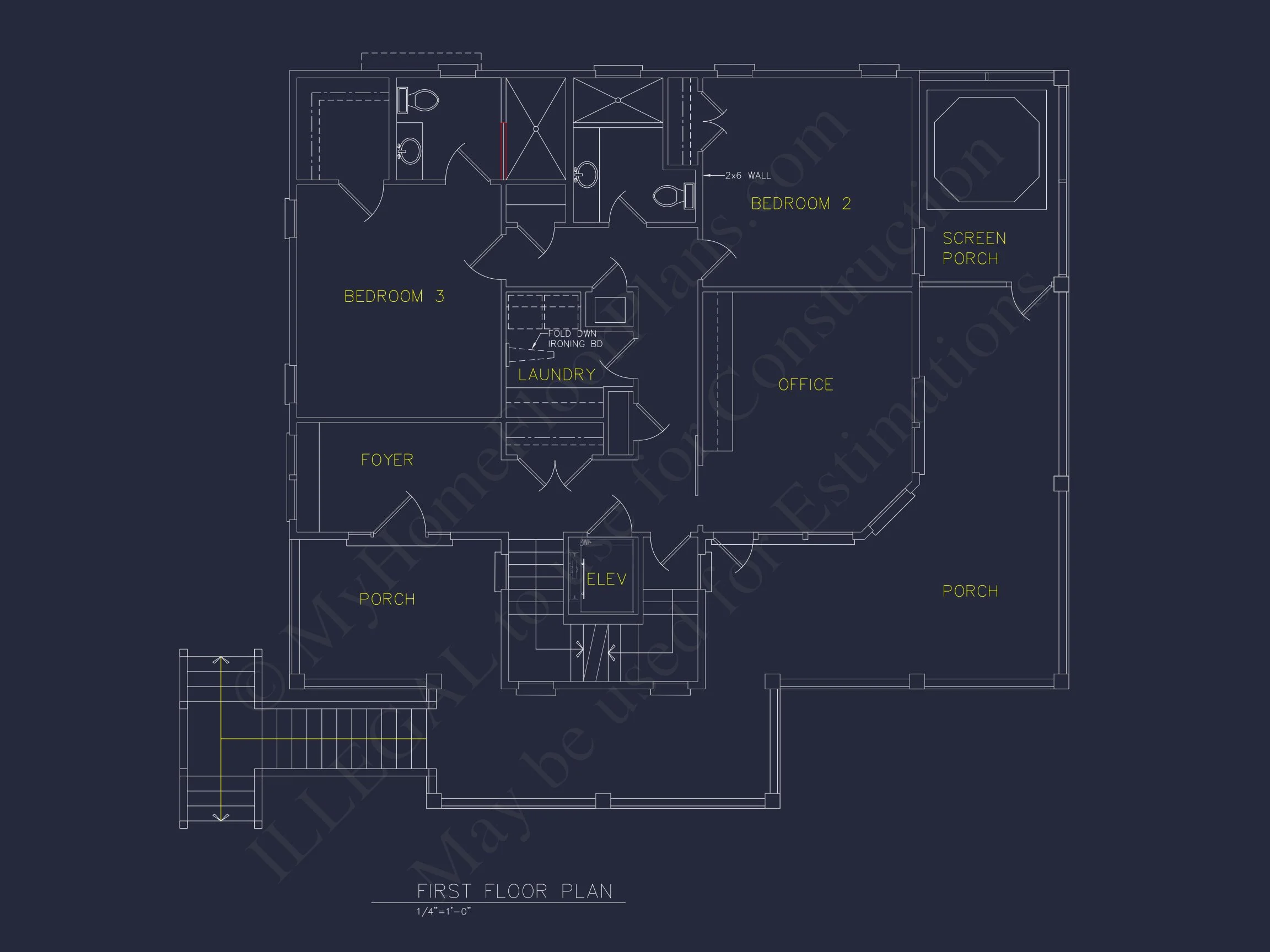 Beach house Floor Plan with CAD Designs & Open Layout Features