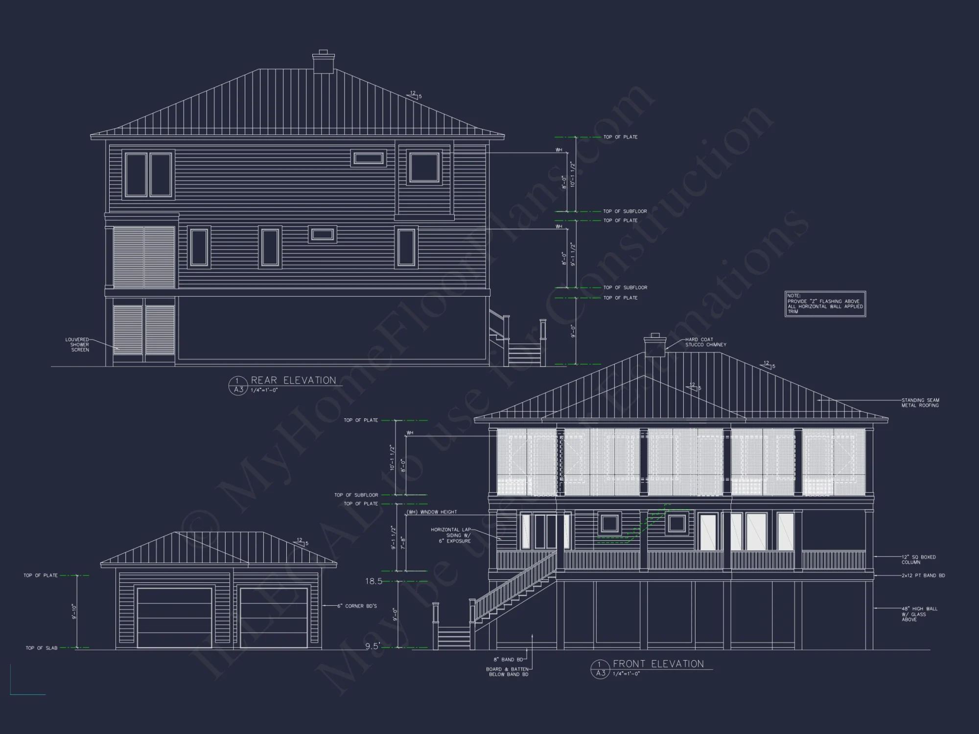 Beach house Floor Plan with CAD Designs & Open Layout Features